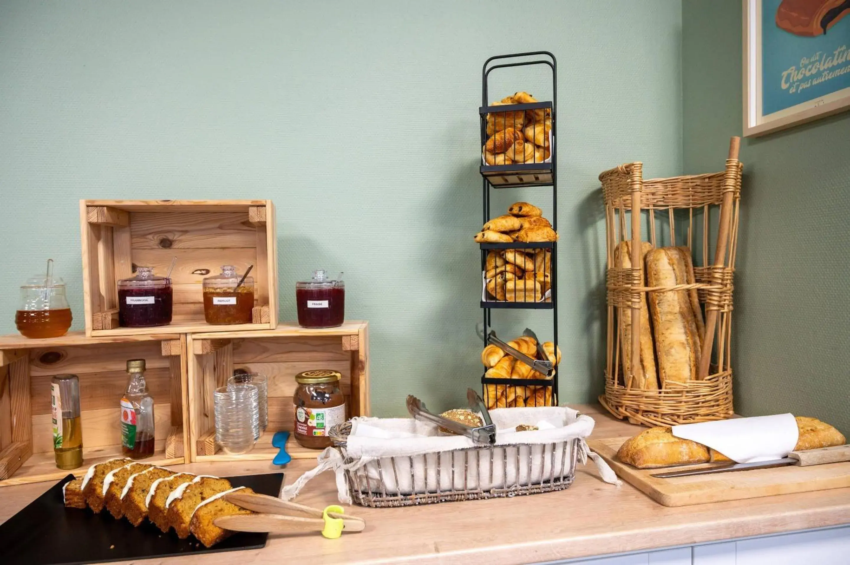 Breakfast in Comfort Aparthotel Toulouse Métropole Breakfast in Comfort Aparthotel Toulouse Métropole