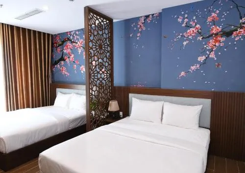 Bed in Smeraldo Hotel & Apartment