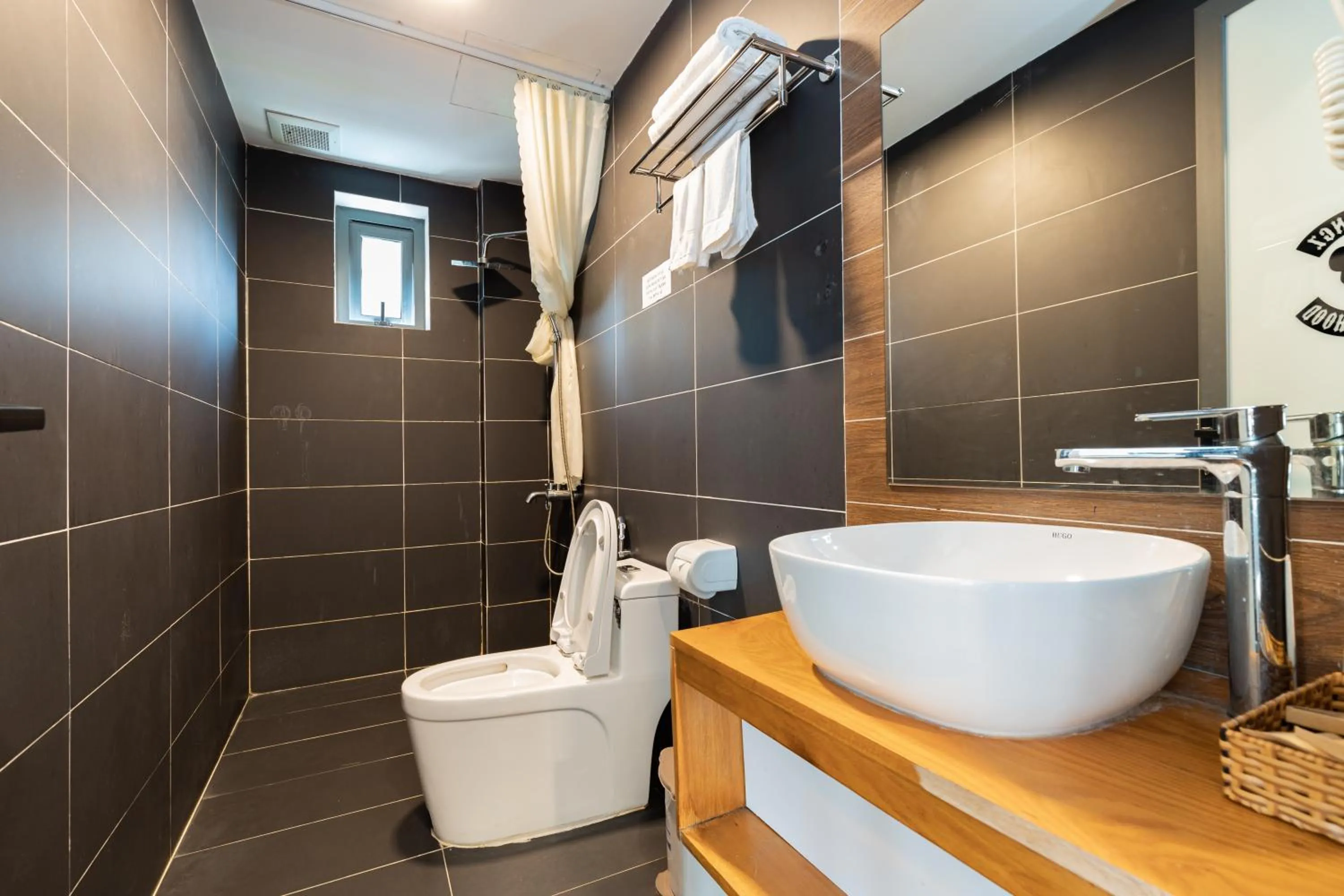 Bathroom in Smeraldo Hotel & Apartment