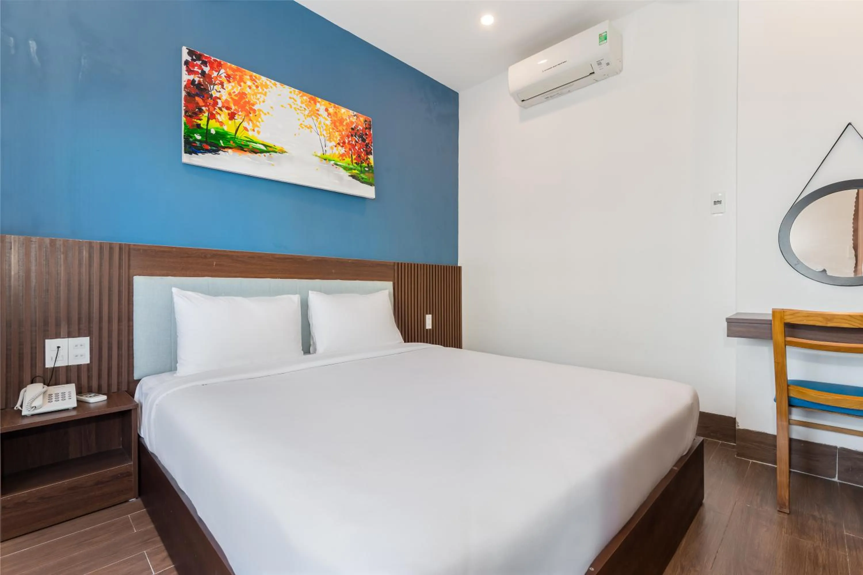 Bed in Smeraldo Hotel & Apartment