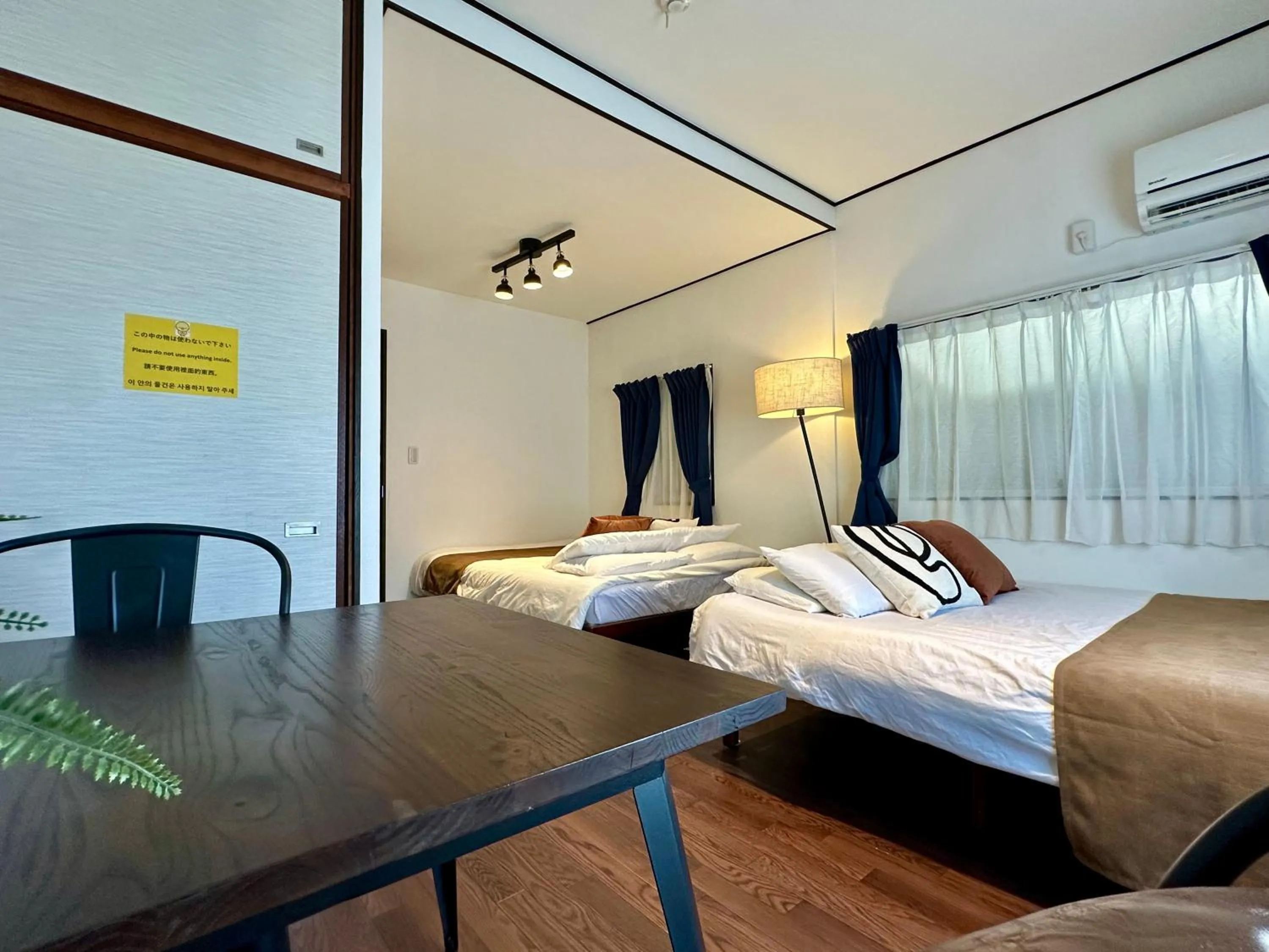 Bedroom, Bed in MON Kishinosato-tamade Ekimae -vacation rental-