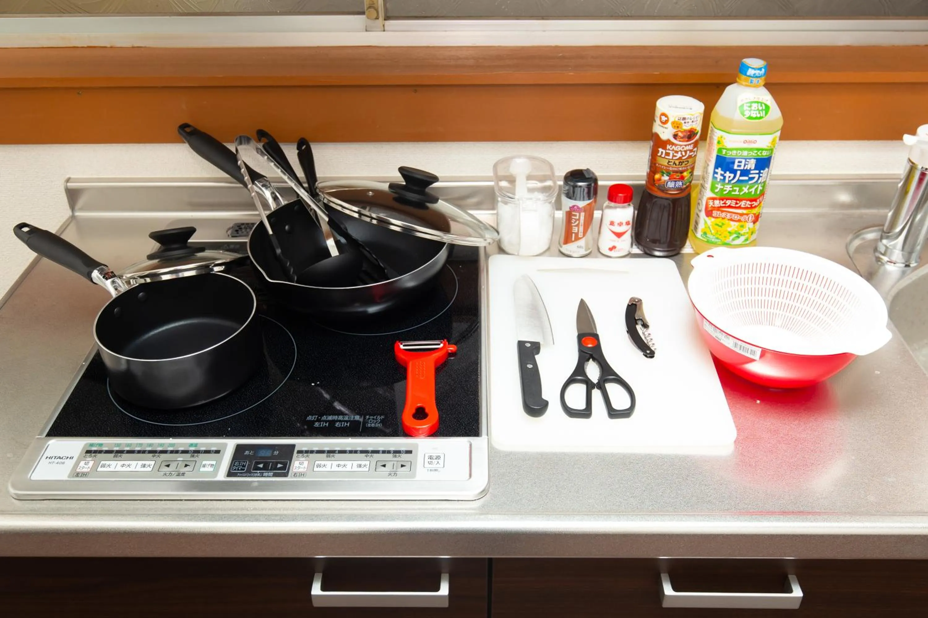 Kitchen or kitchenette in MON Kishinosato-tamade Ekimae -vacation rental-