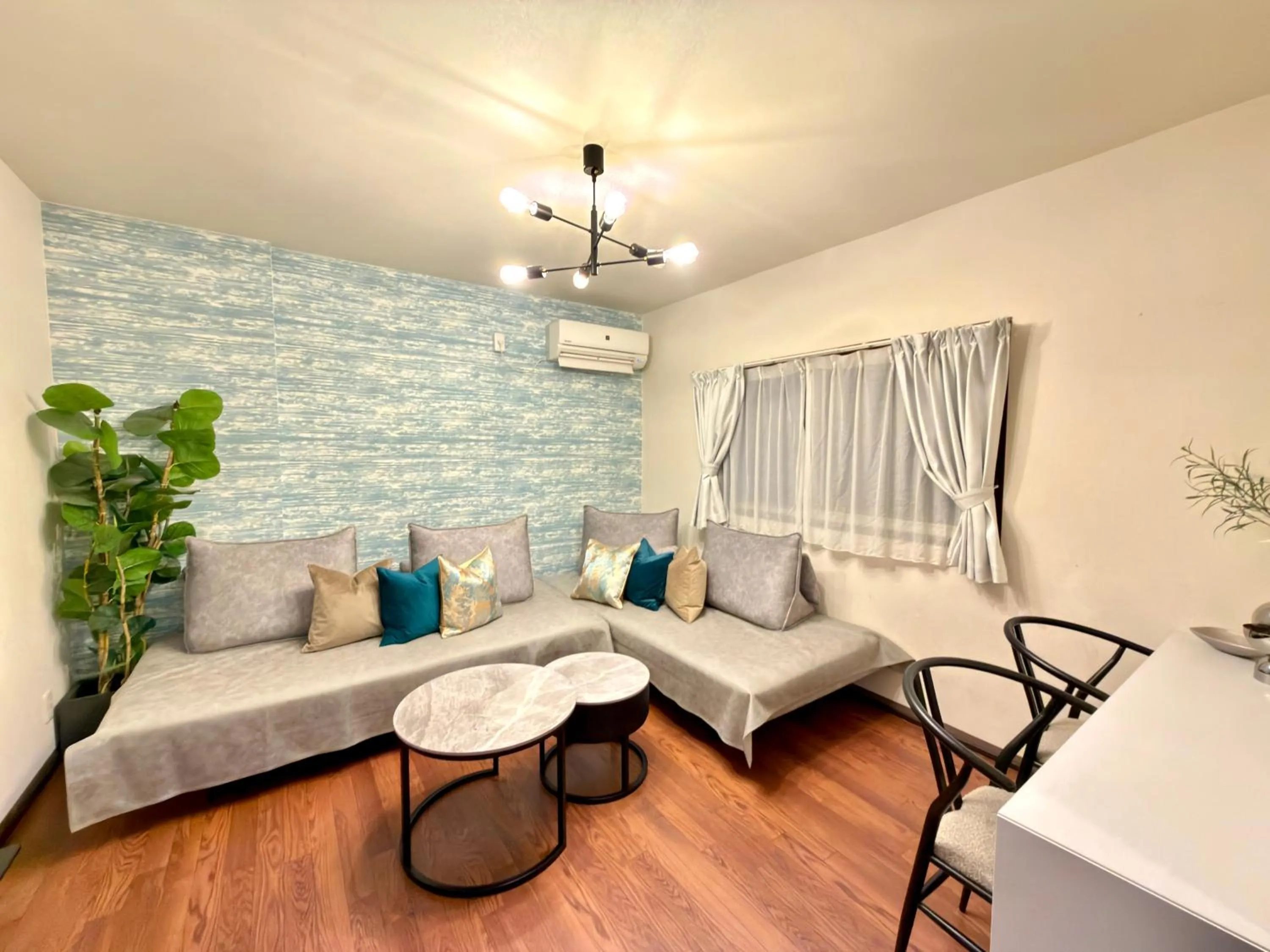 Living room in MON Kishinosato-tamade Ekimae -vacation rental-