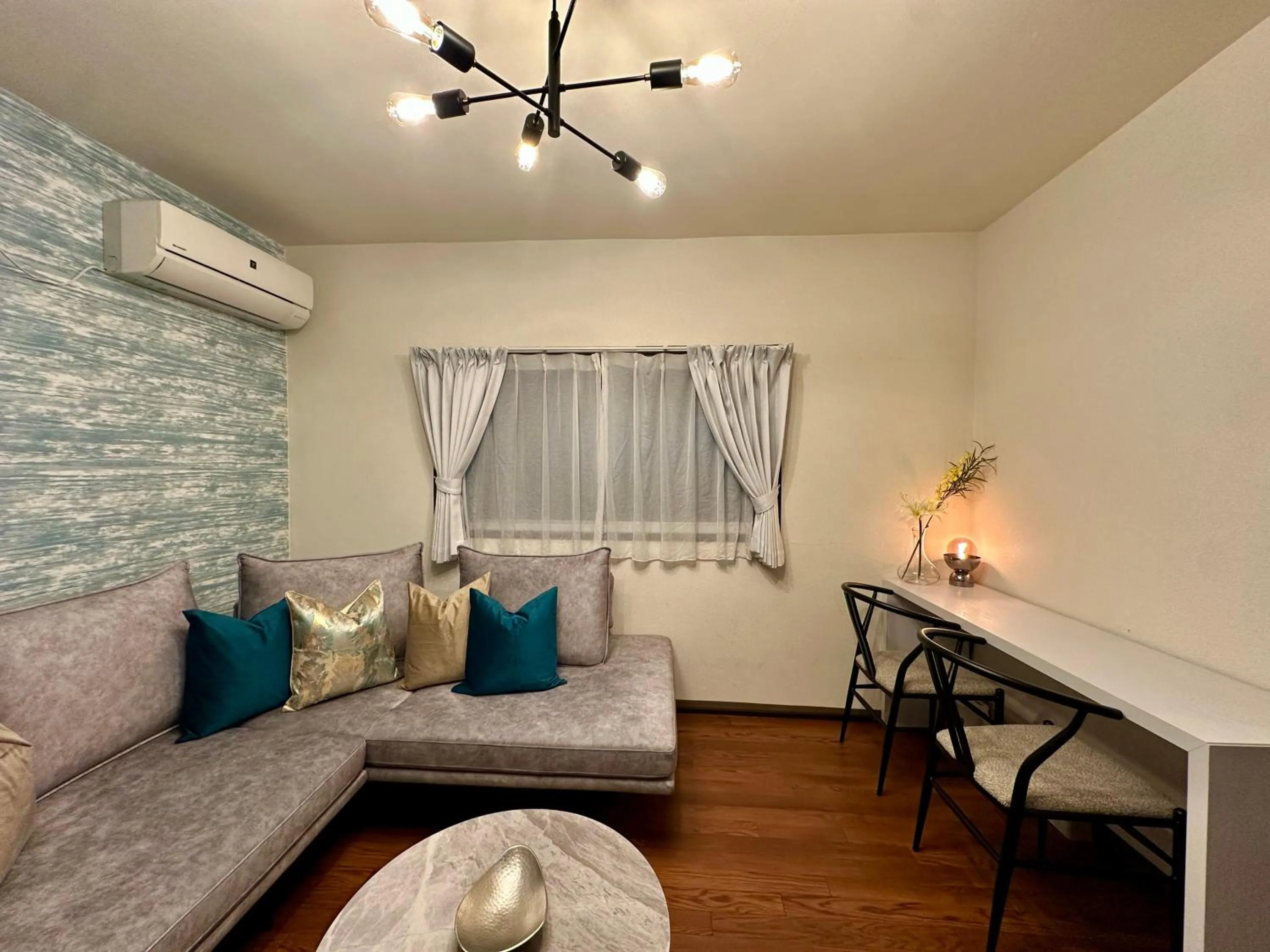 Seating area in MON Kishinosato-tamade Ekimae -vacation rental-