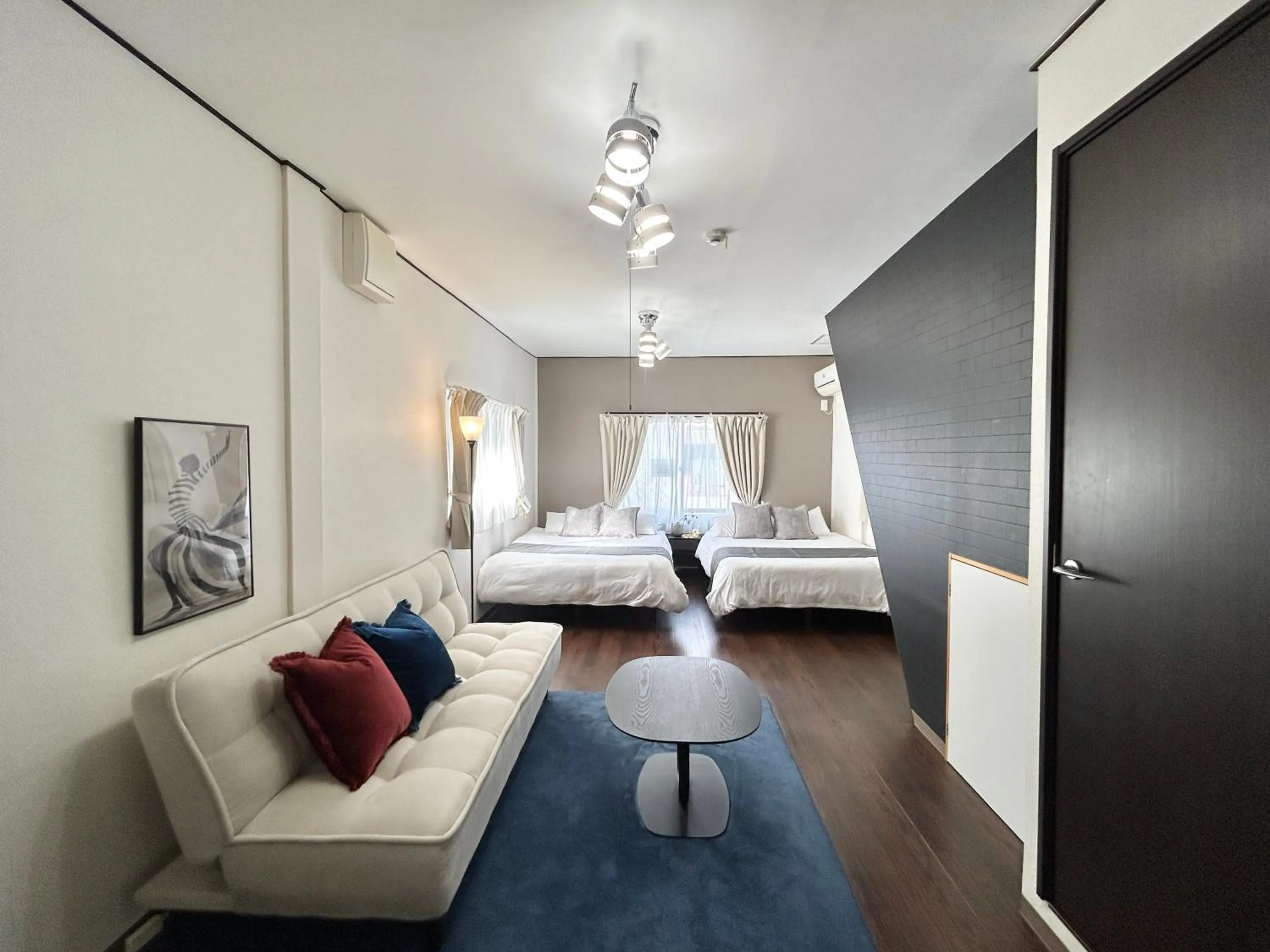 Bedroom, Bed in MON Kishinosato-tamade Ekimae -vacation rental-