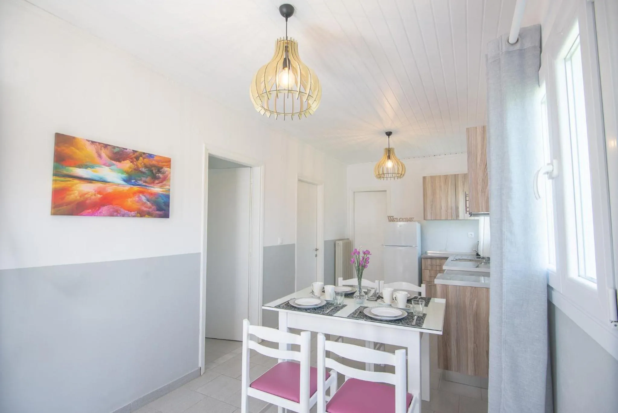 Kitchen or kitchenette in Zografia