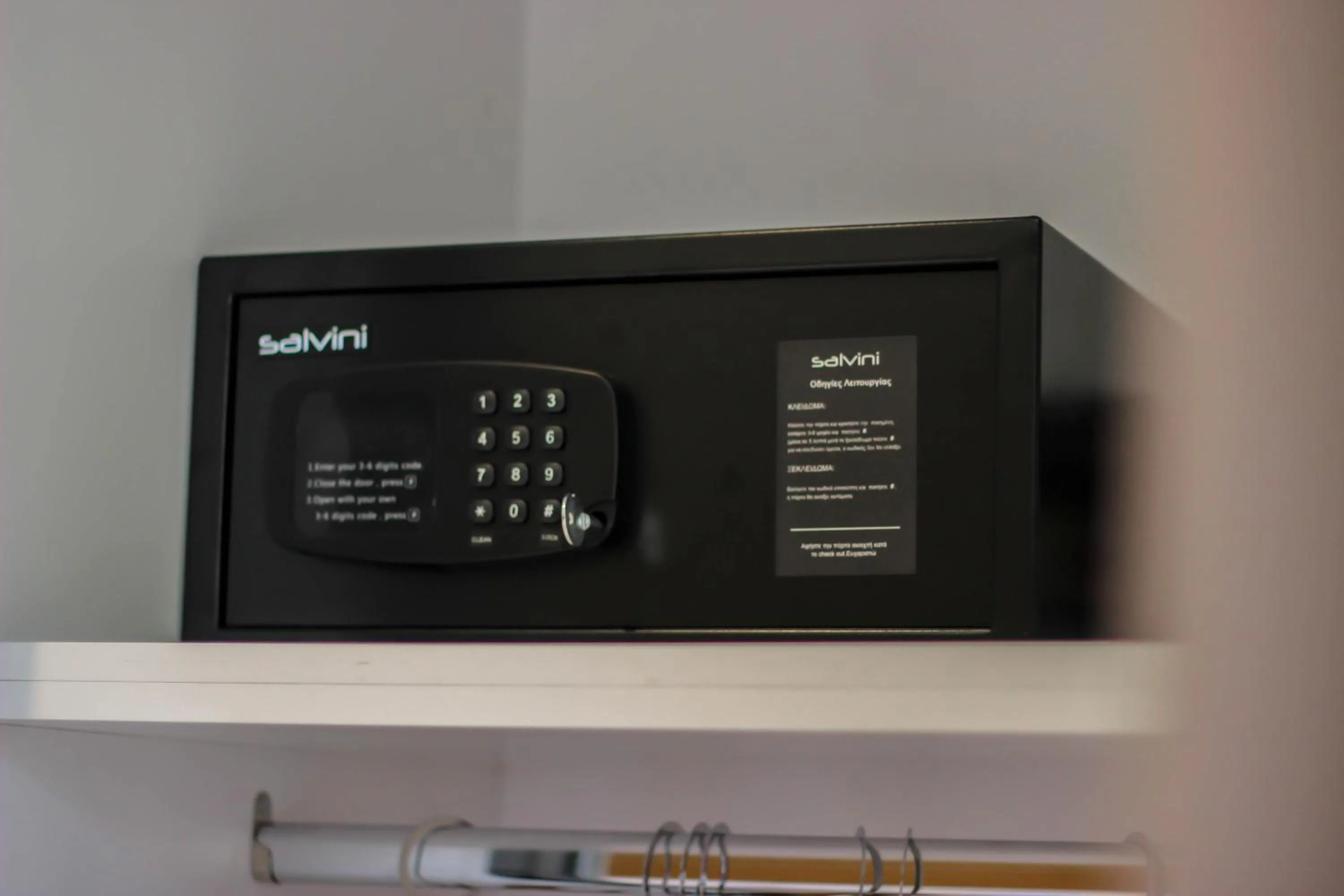 safe in Brilant Luxury Apartment