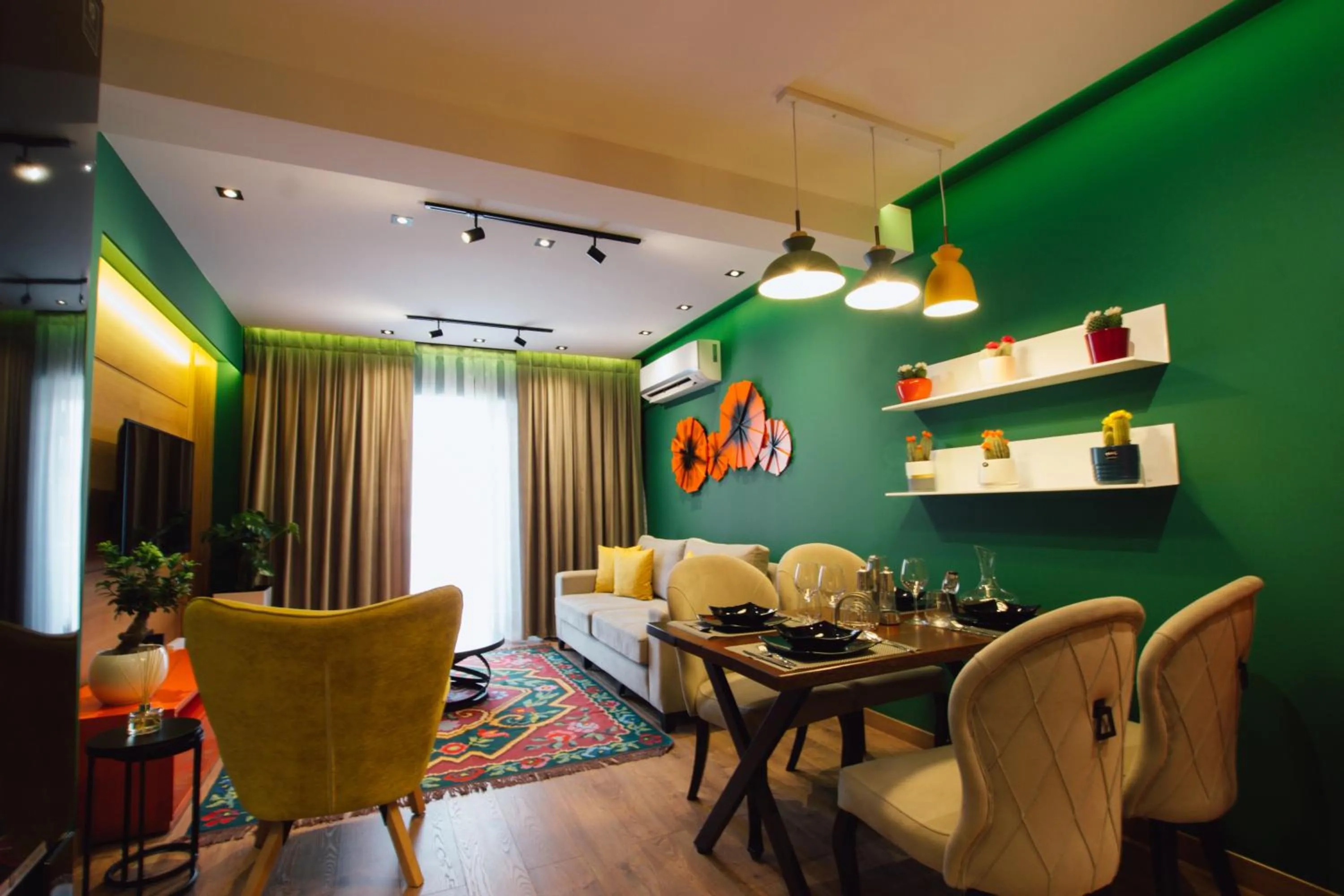 Living room in Brilant Luxury Apartment