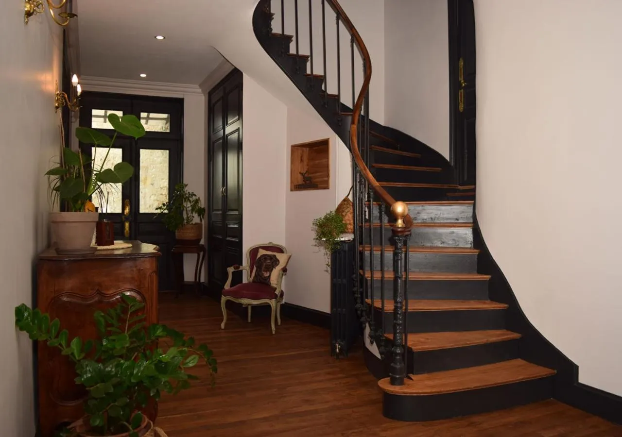 Lobby or reception in Chambres d'hôtes Coté Halles
