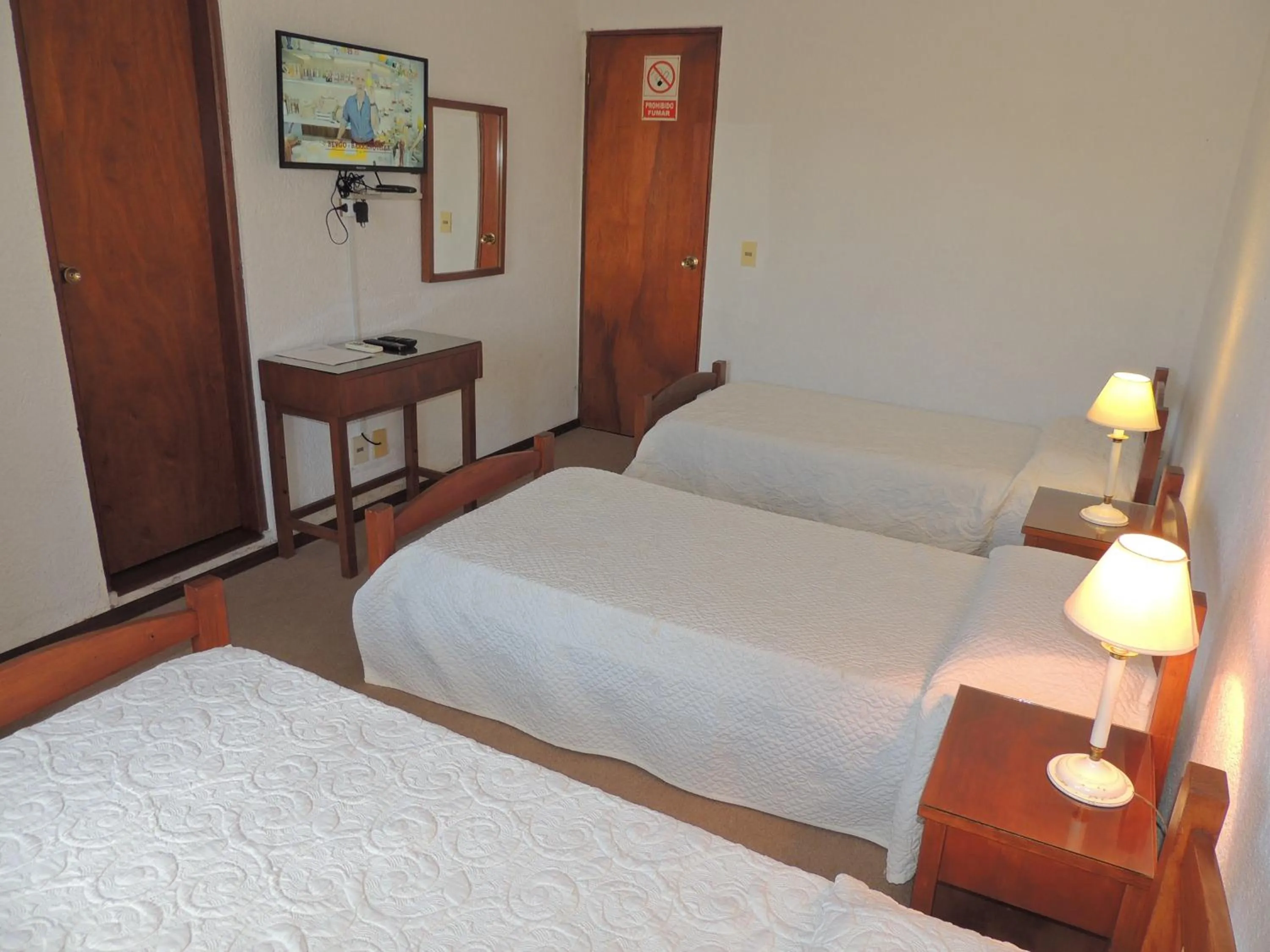 Bed in Hotel La Casona