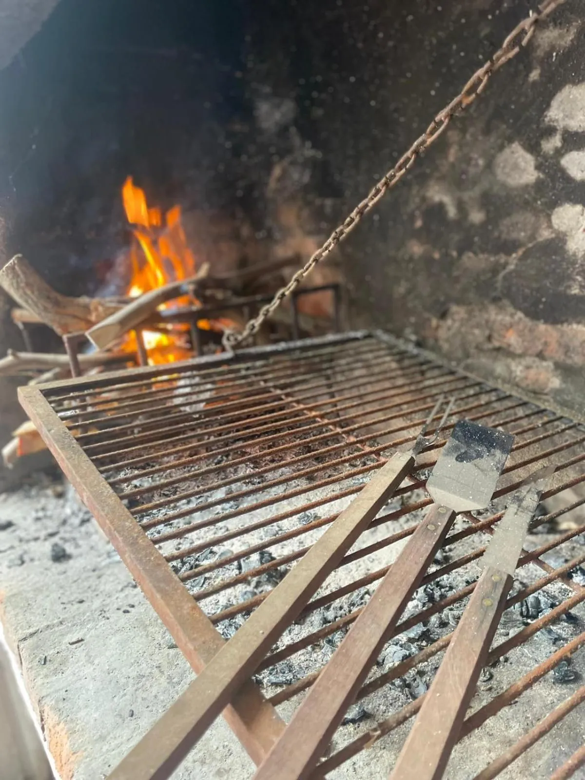 BBQ facilities in Hotel La Casona
