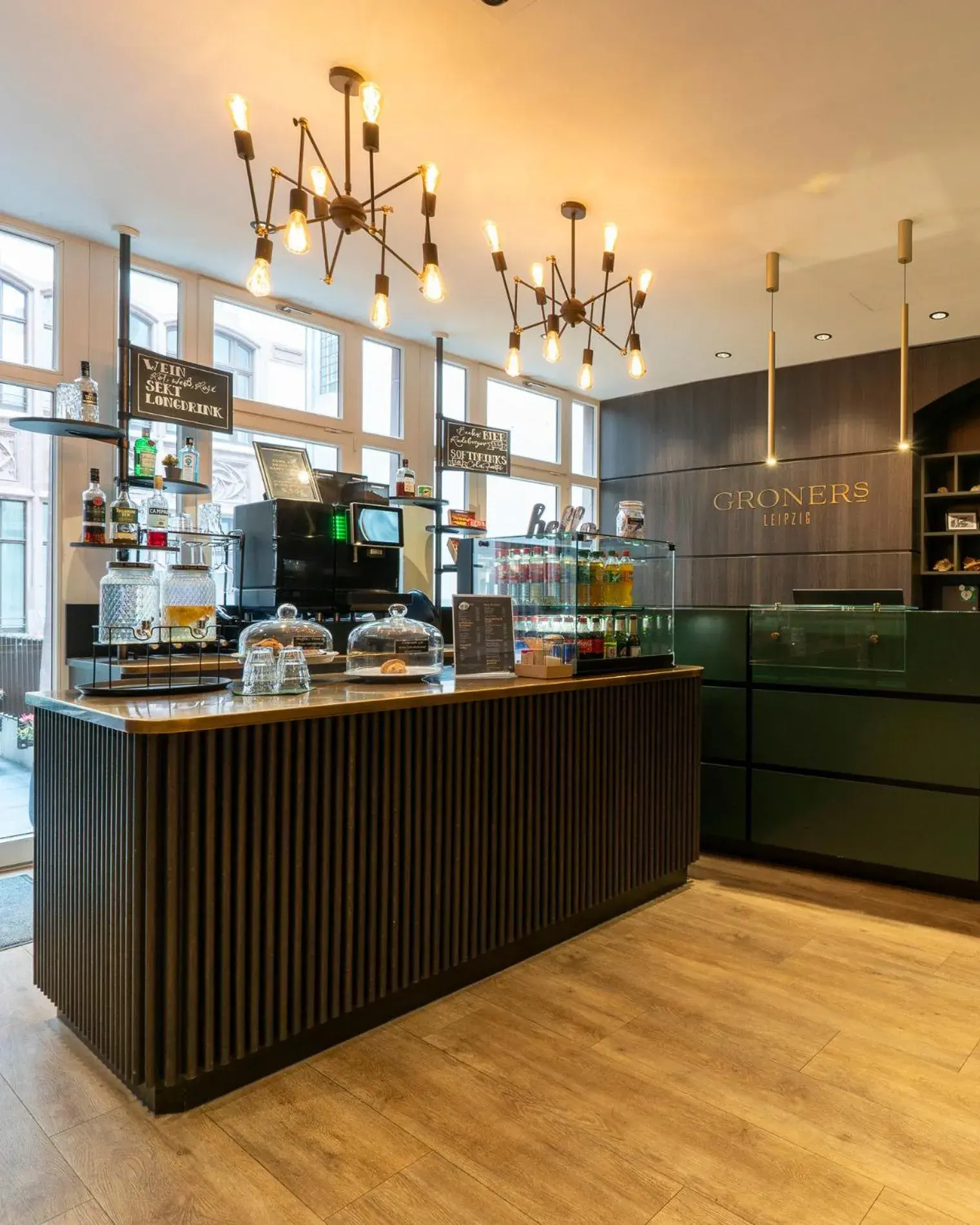 Lounge or bar in GRONERS Leipzig City Center Lounge or bar in GRONERS Leipzig City Center