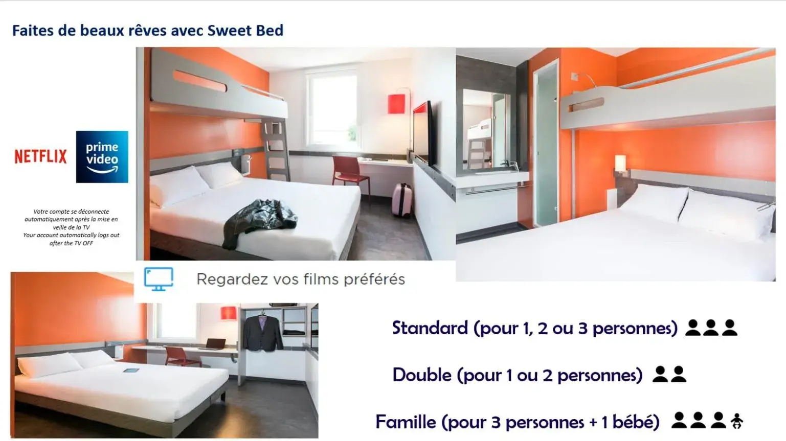 Bed in ibis budget Aéroport Lyon Saint Exupéry Bed in ibis budget Aéroport Lyon Saint Exupéry