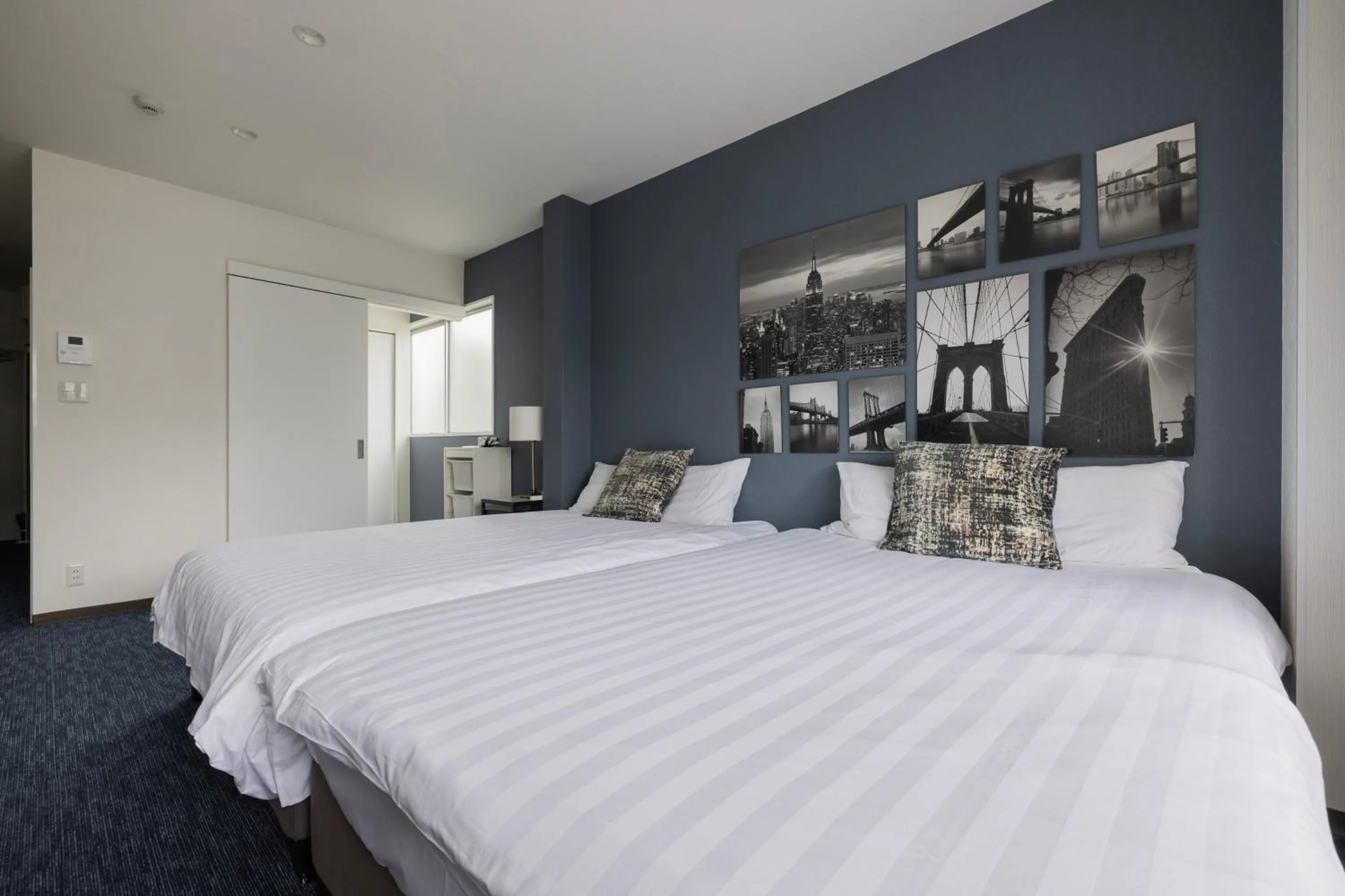 Bed in Namba Garden Square Apartment