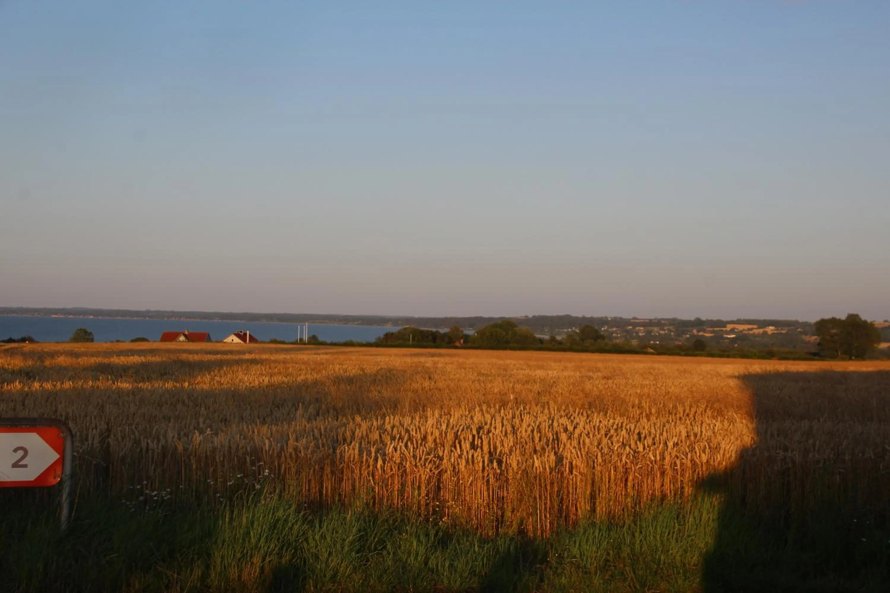 Natural landscape in Samsted