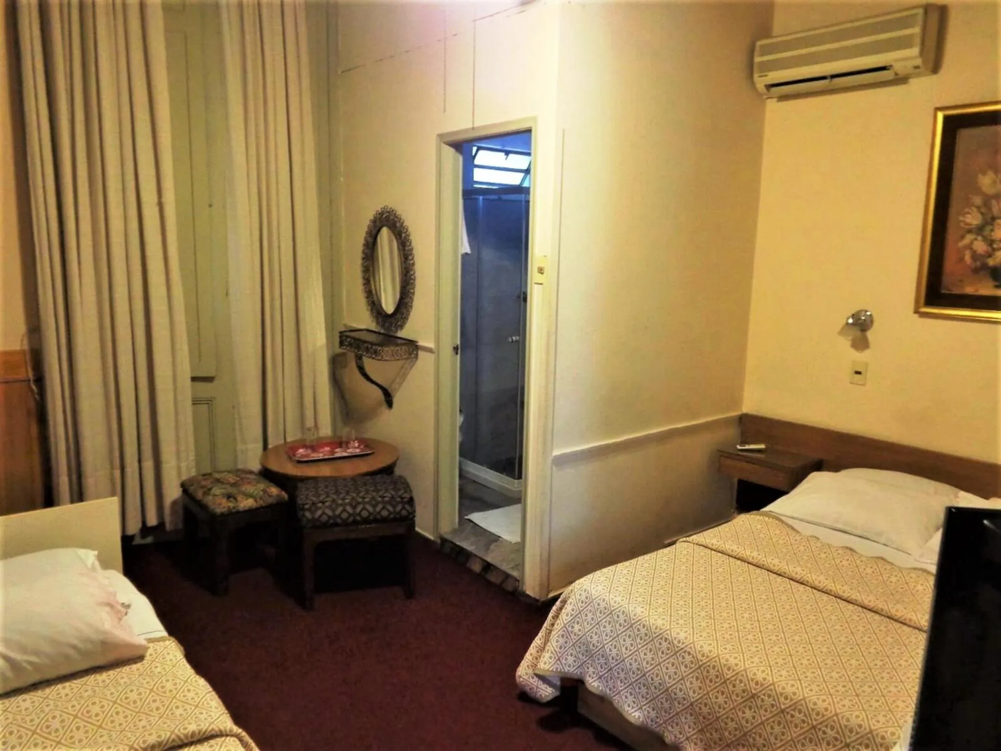 Bed in Hotel Casablanca Montevideo