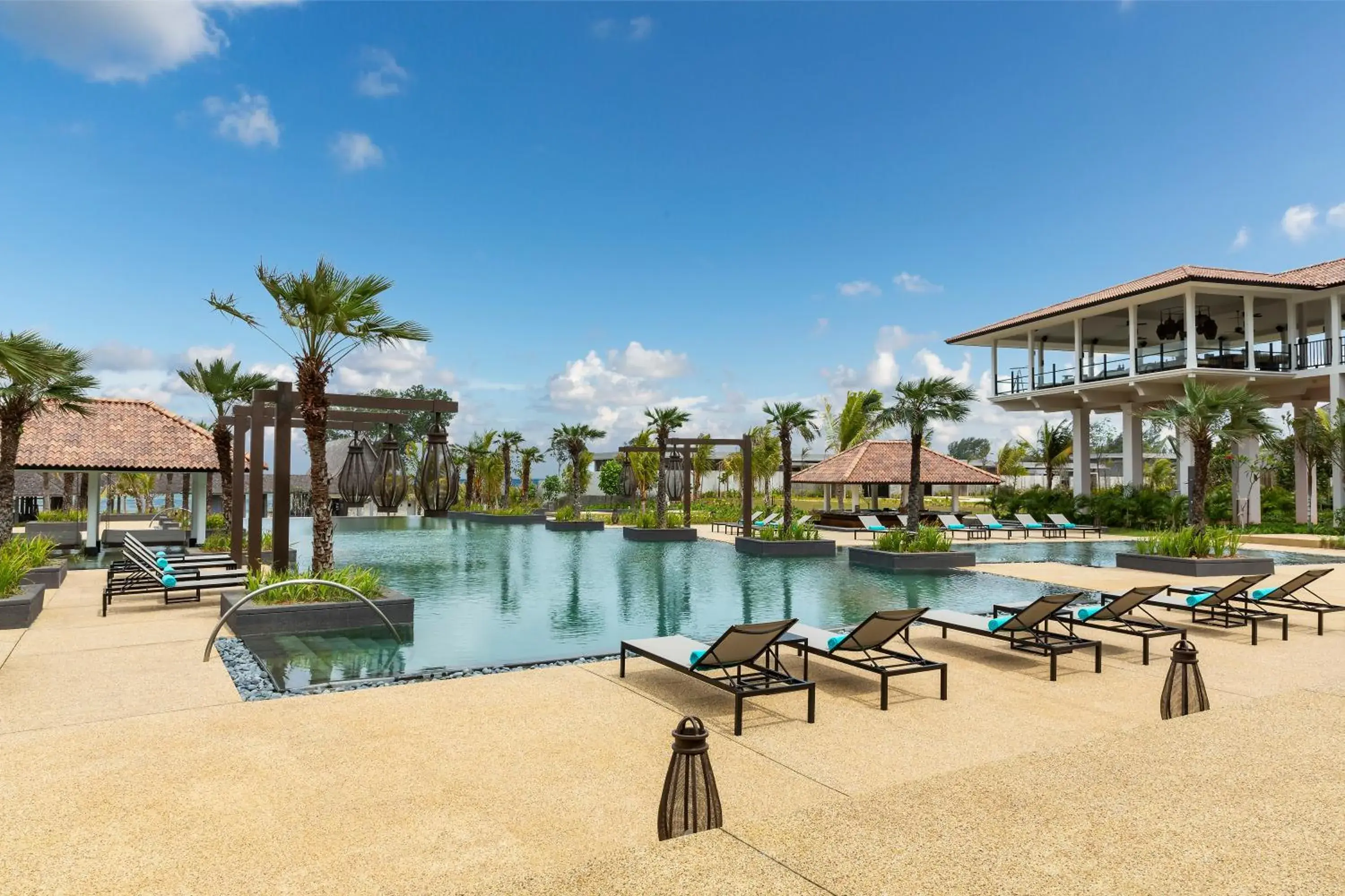 Swimming pool in Anantara Desaru Coast Resort & Villas Swimming pool in Anantara Desaru Coast Resort & Villas