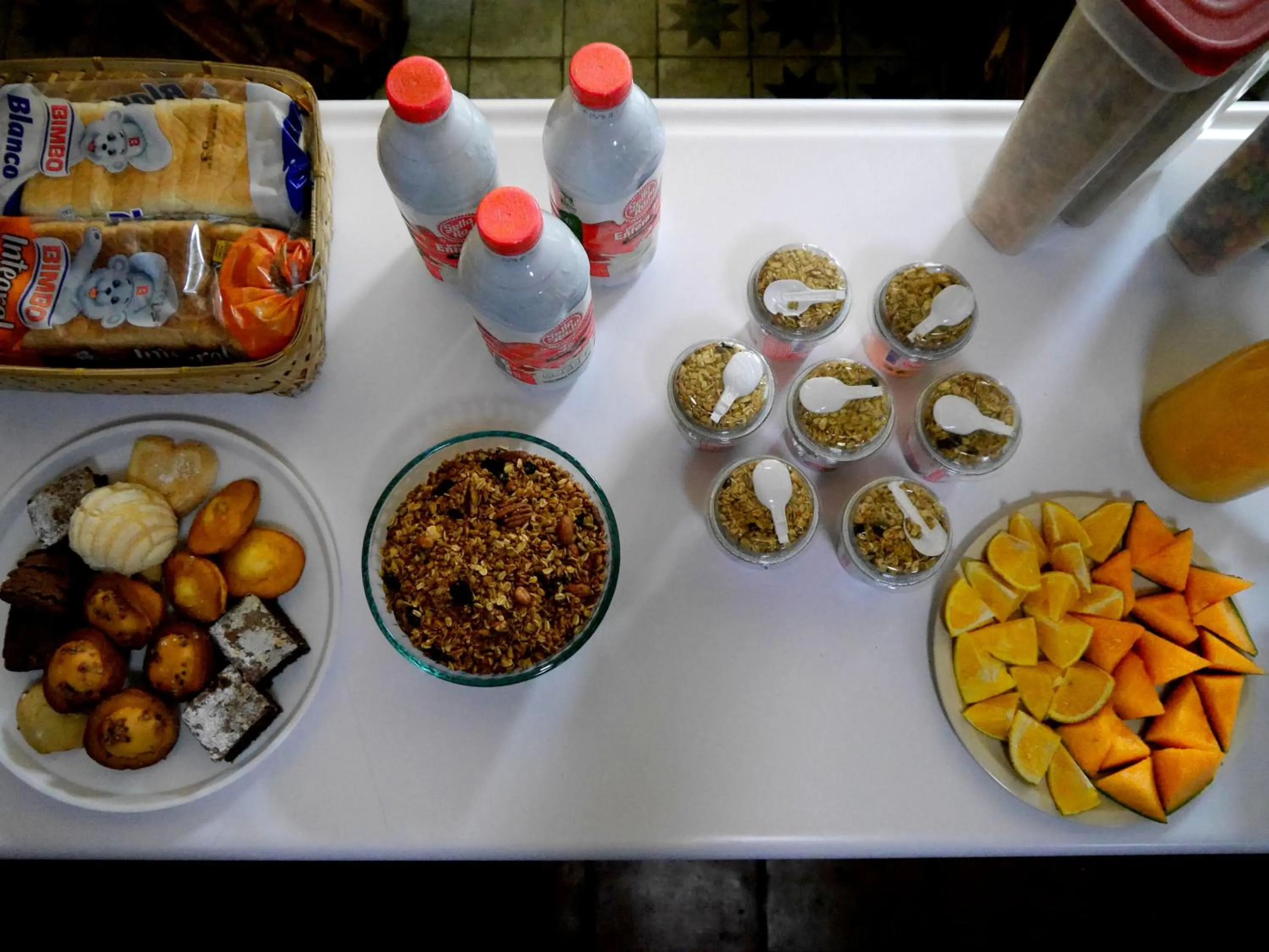 Breakfast in Hostel Hospedarte Centro