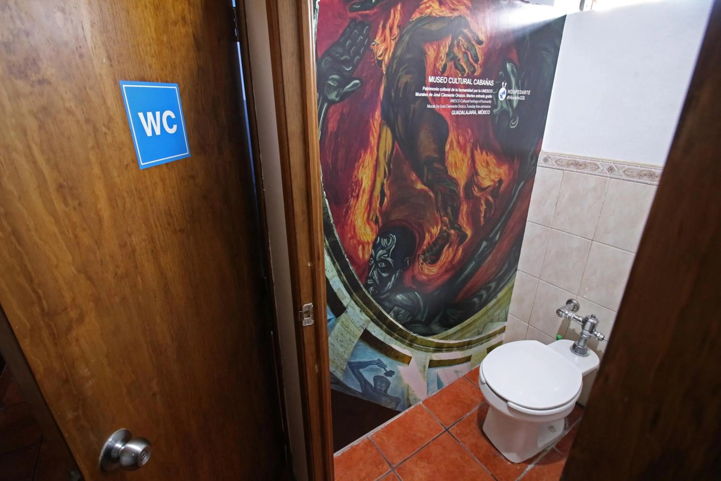 Bathroom in Hostel Hospedarte Centro