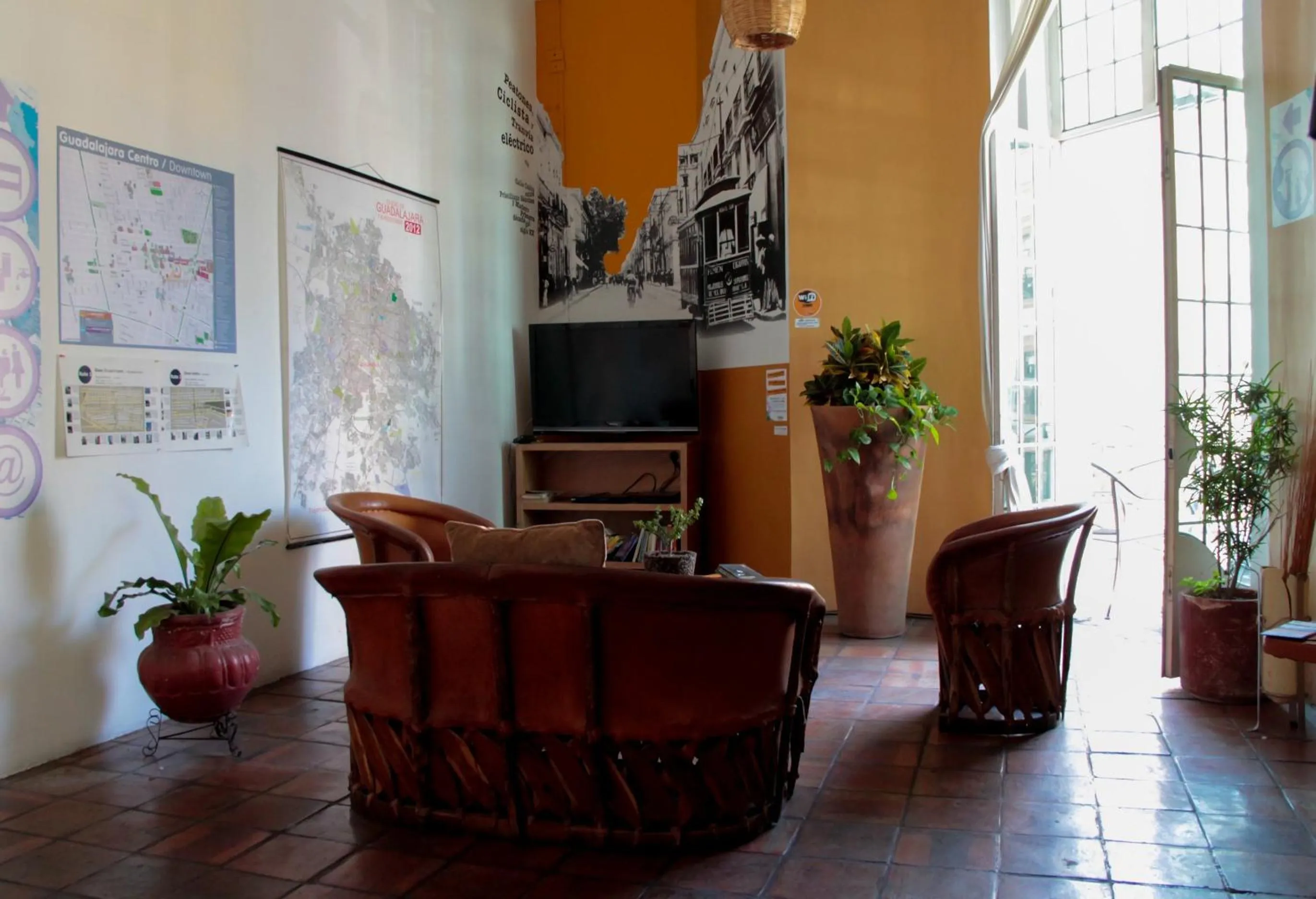 Lobby or reception in Hostel Hospedarte Centro