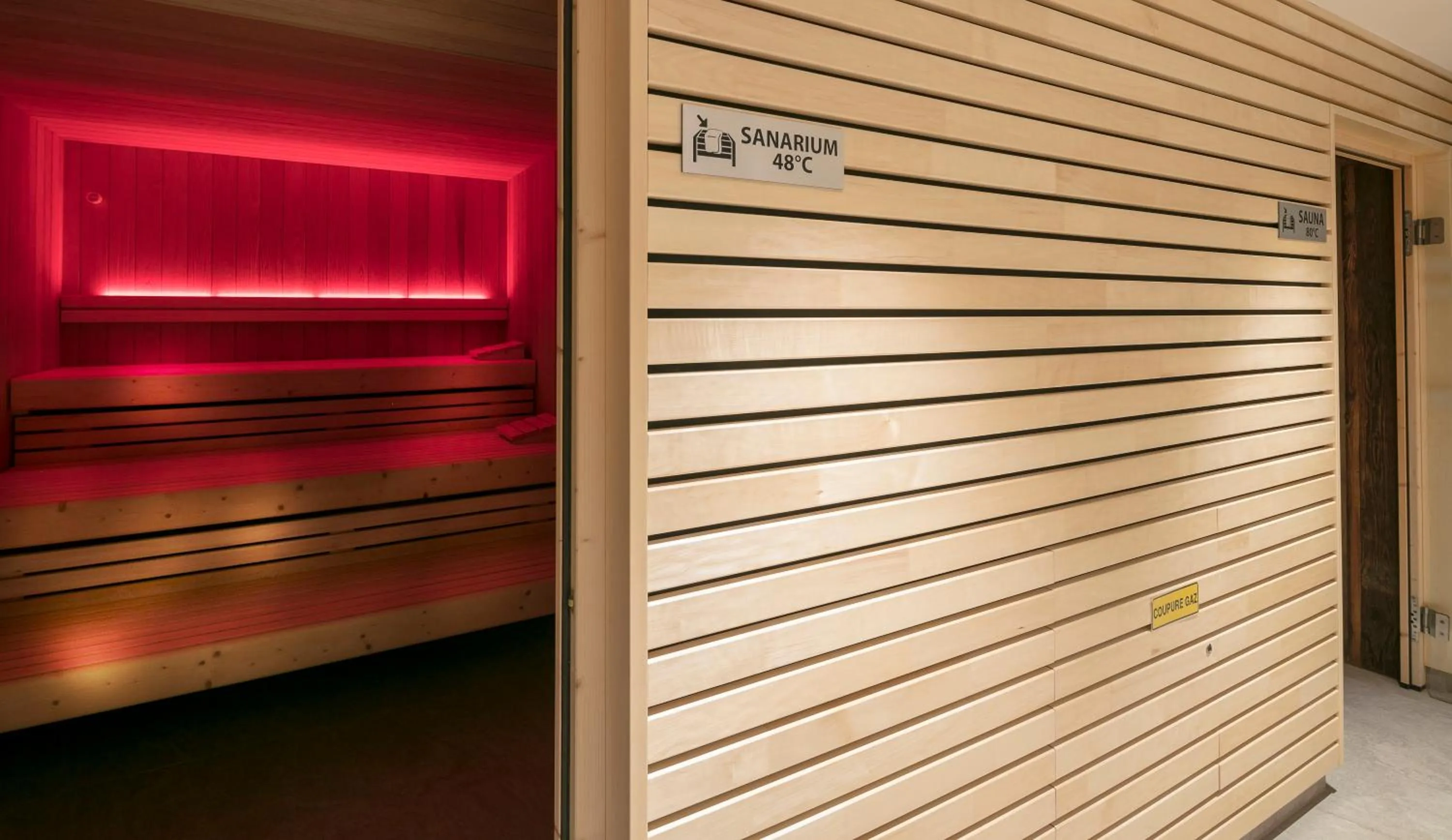 Sauna in Best Western Plus Hotel & SPA Le Schoenenbourg