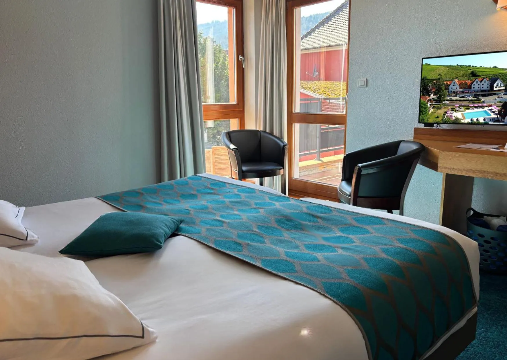 Bed in Best Western Plus Hotel & SPA Le Schoenenbourg