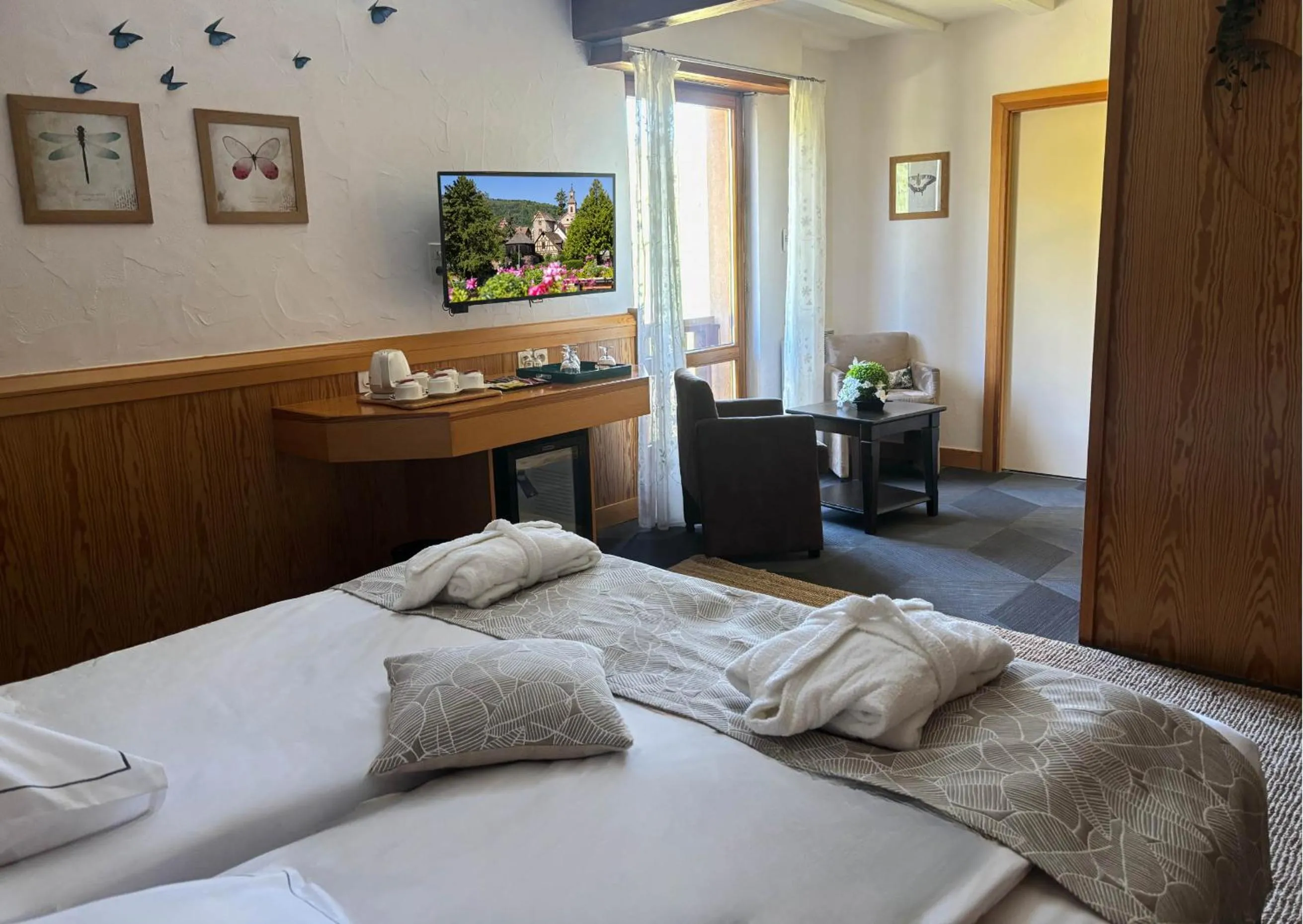 Bed in Best Western Plus Hotel & SPA Le Schoenenbourg