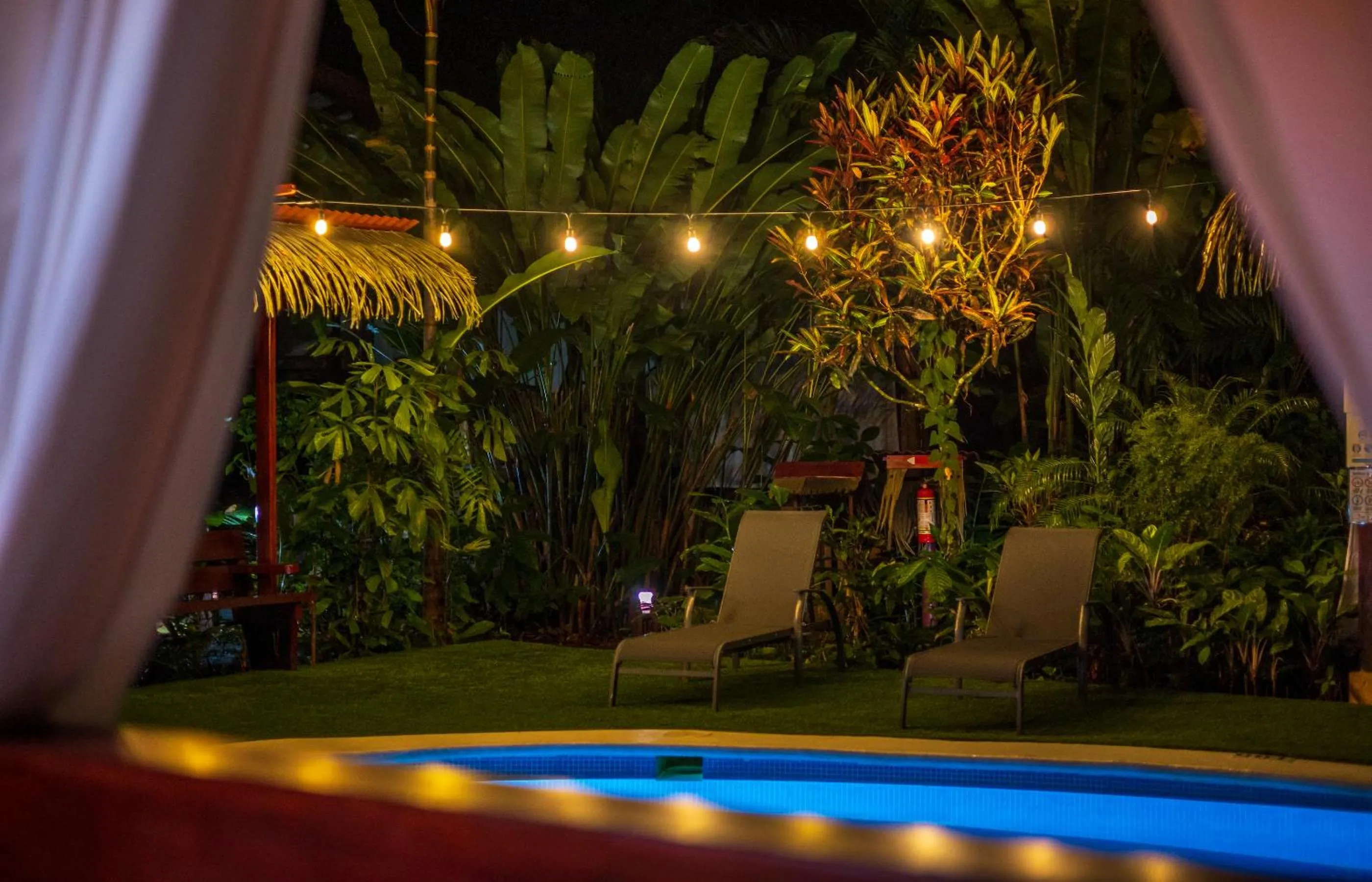 Pool view in Namuwoki Lodge