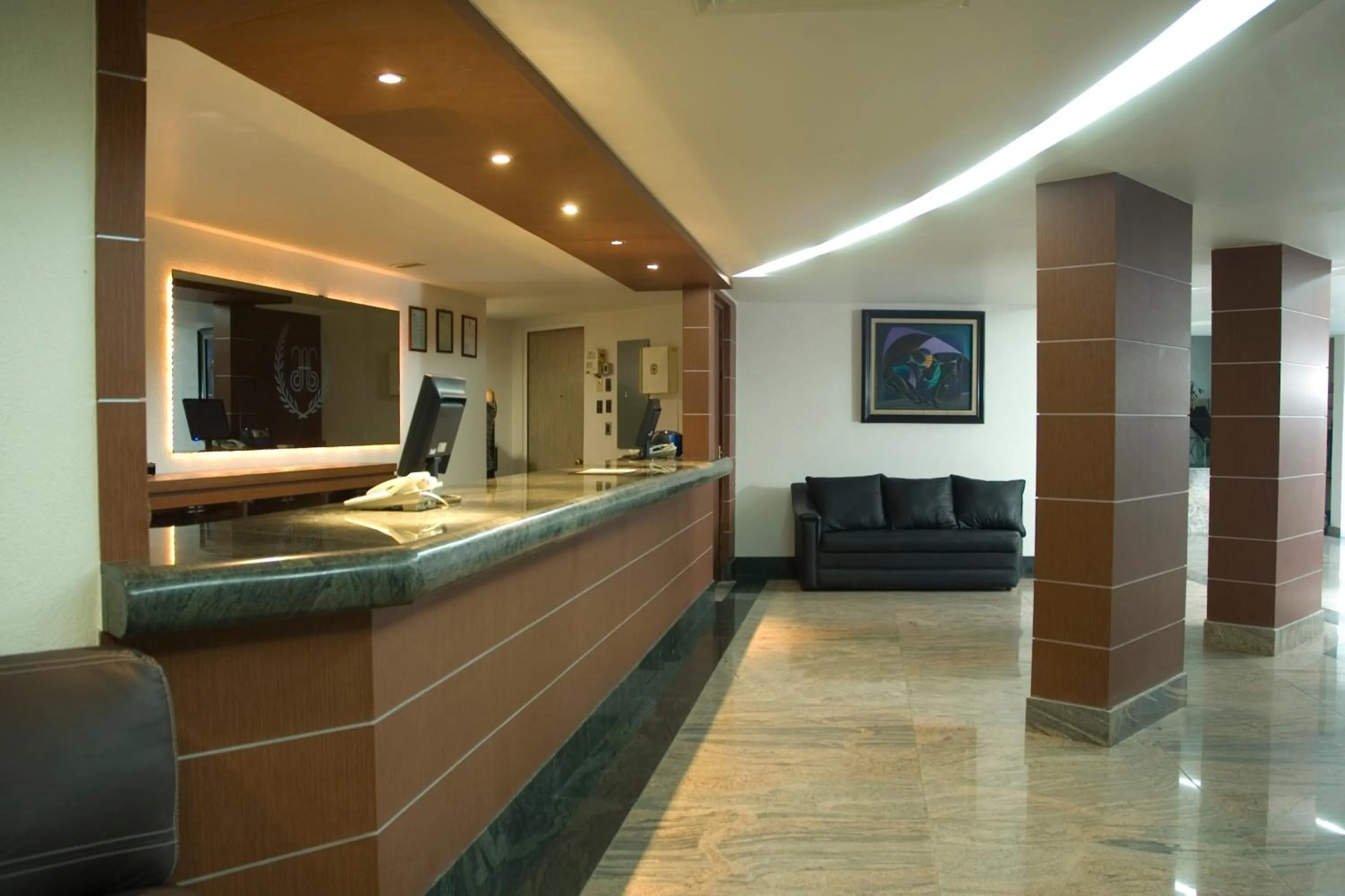 Lobby or reception in Hotel Astor