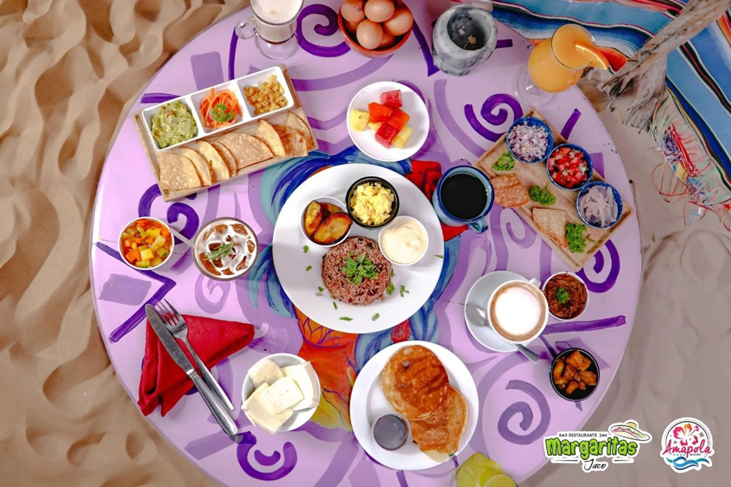 Breakfast in Amapola Resort