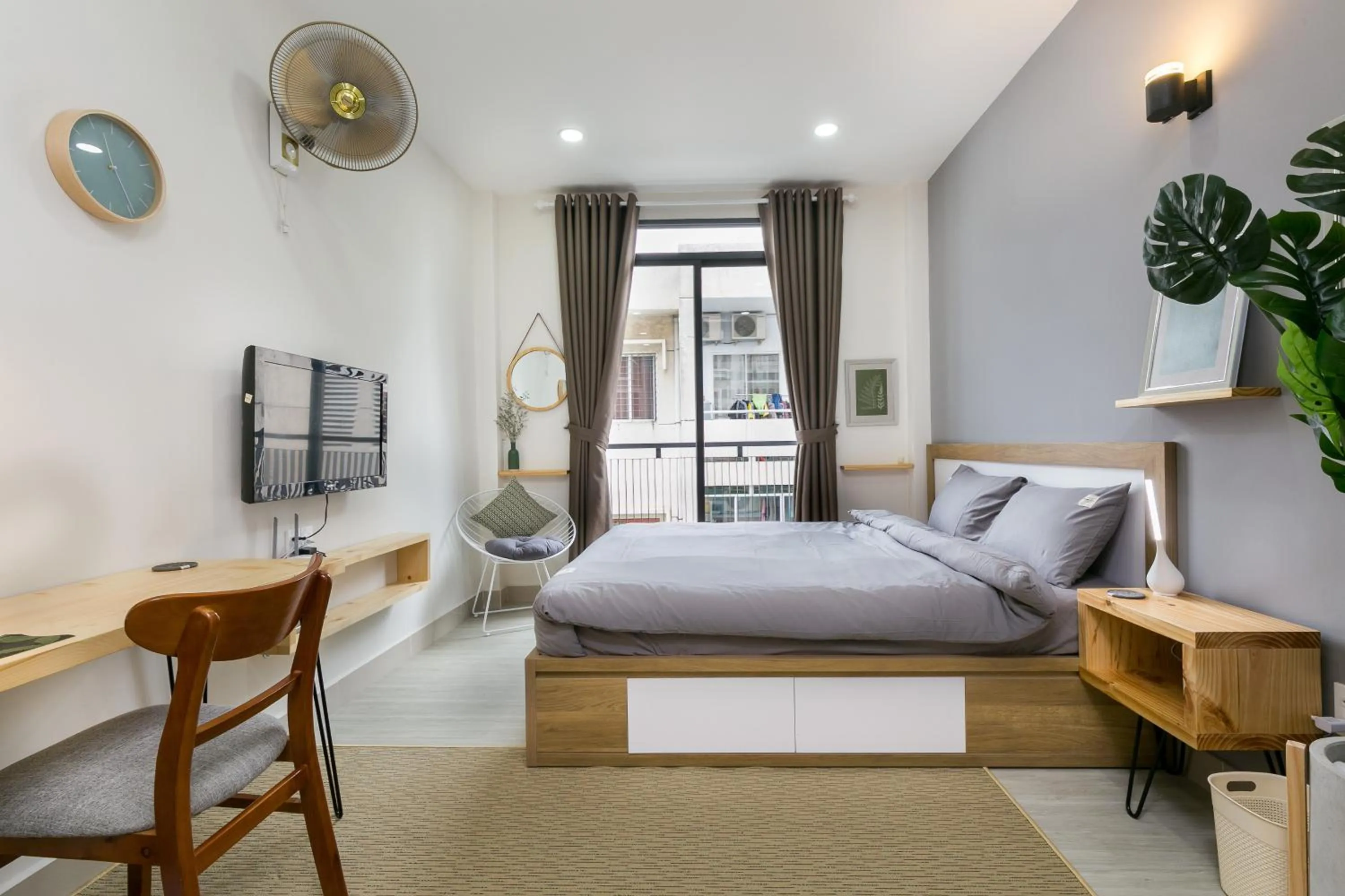 Photo of the whole room, Bed in G9 Homestay - Nguyễn Trãi