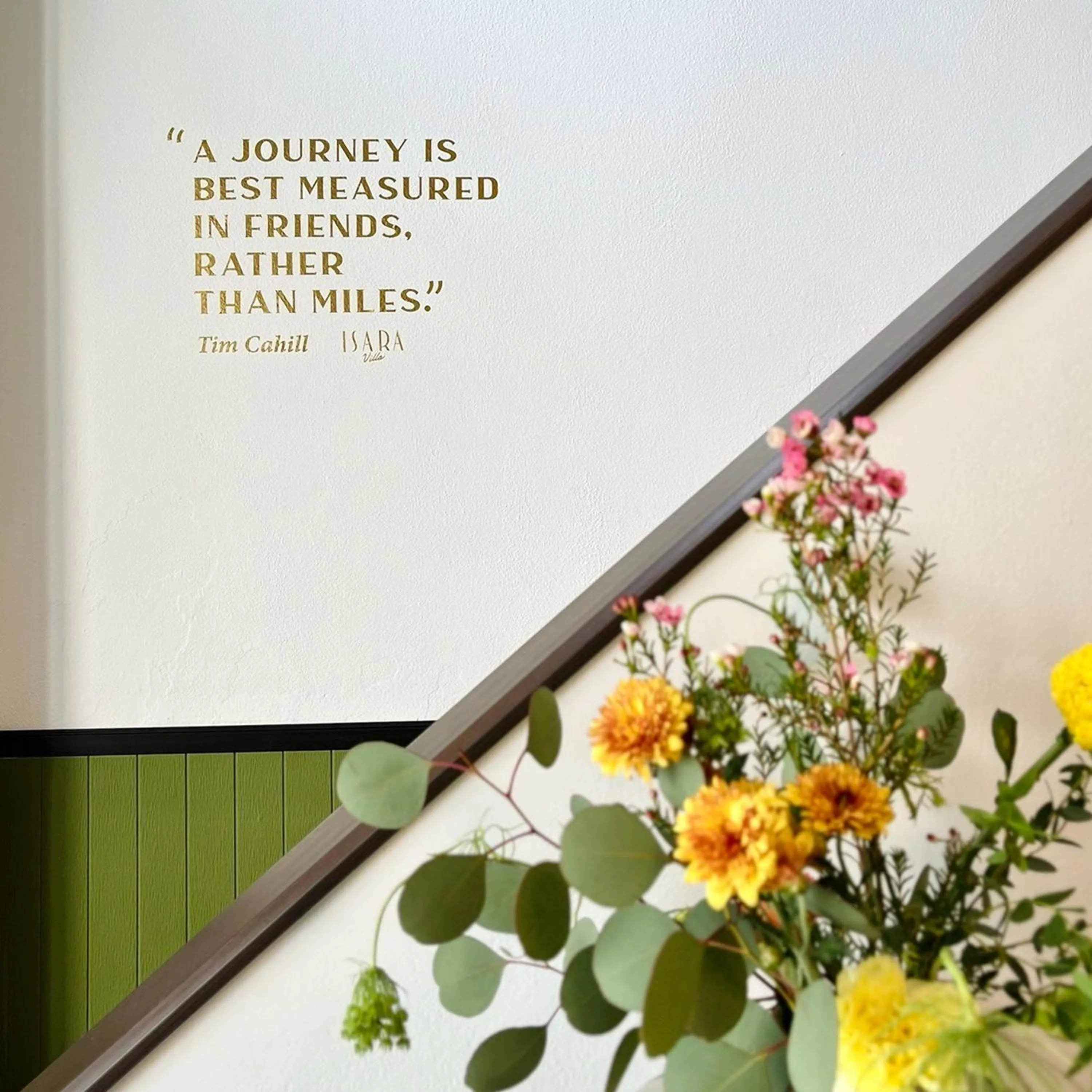 Decorative detail in Isara Boutique Hotel and Cafe