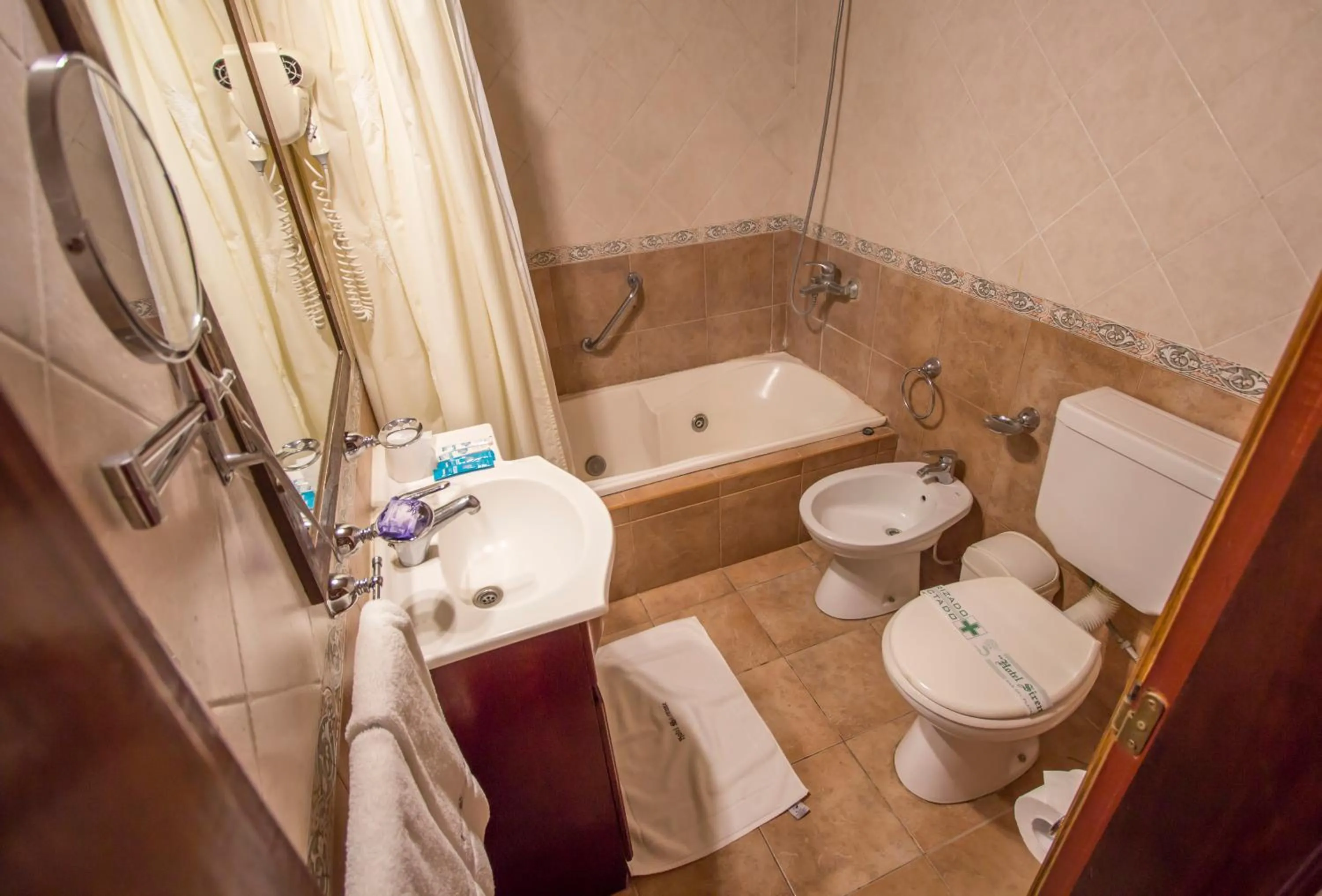 Bathroom in Hosteria Sirenuse