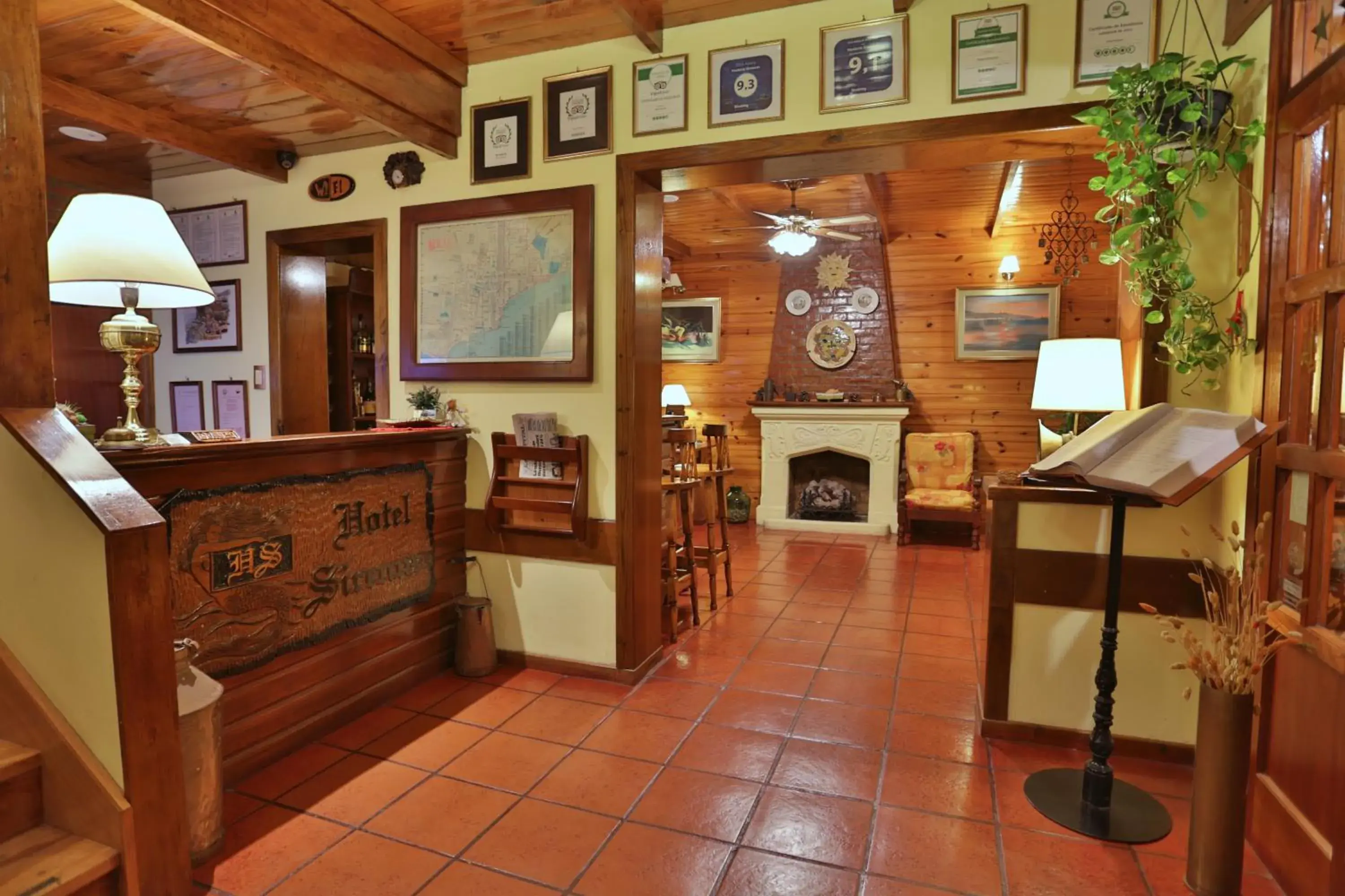 Lobby or reception in Hosteria Sirenuse Lobby or reception in Hosteria Sirenuse