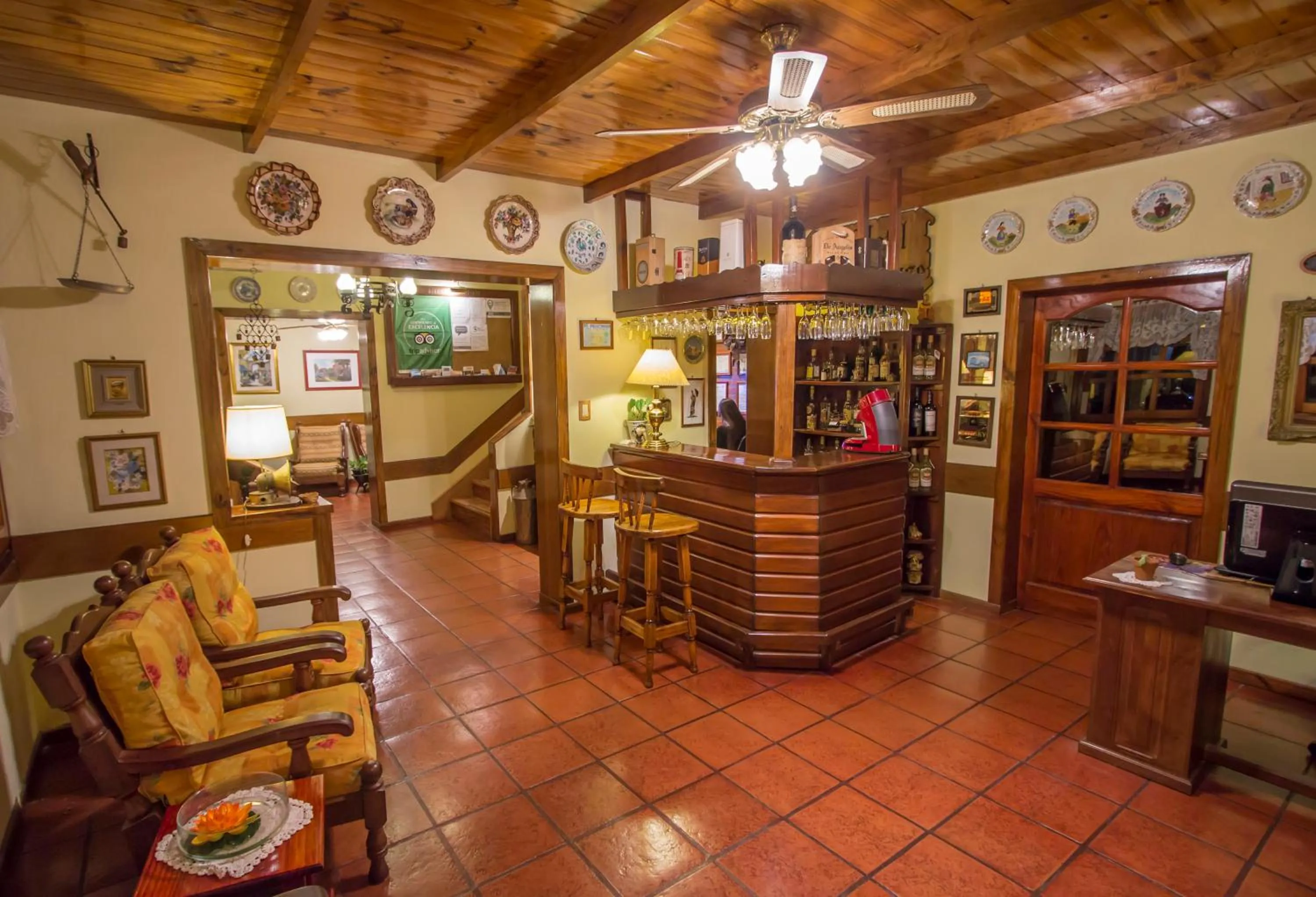 Lounge or bar in Hosteria Sirenuse