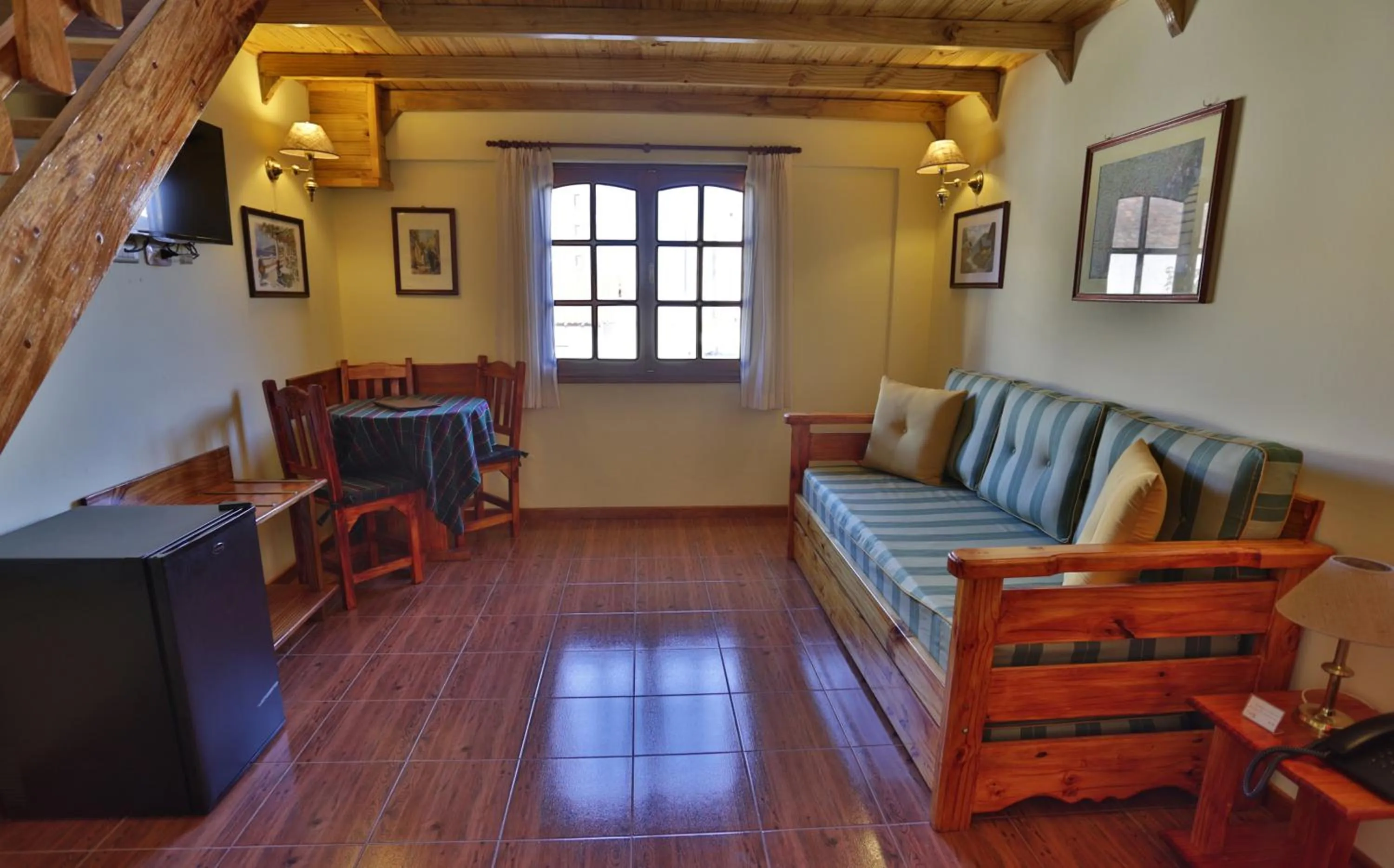 Living room in Hosteria Sirenuse