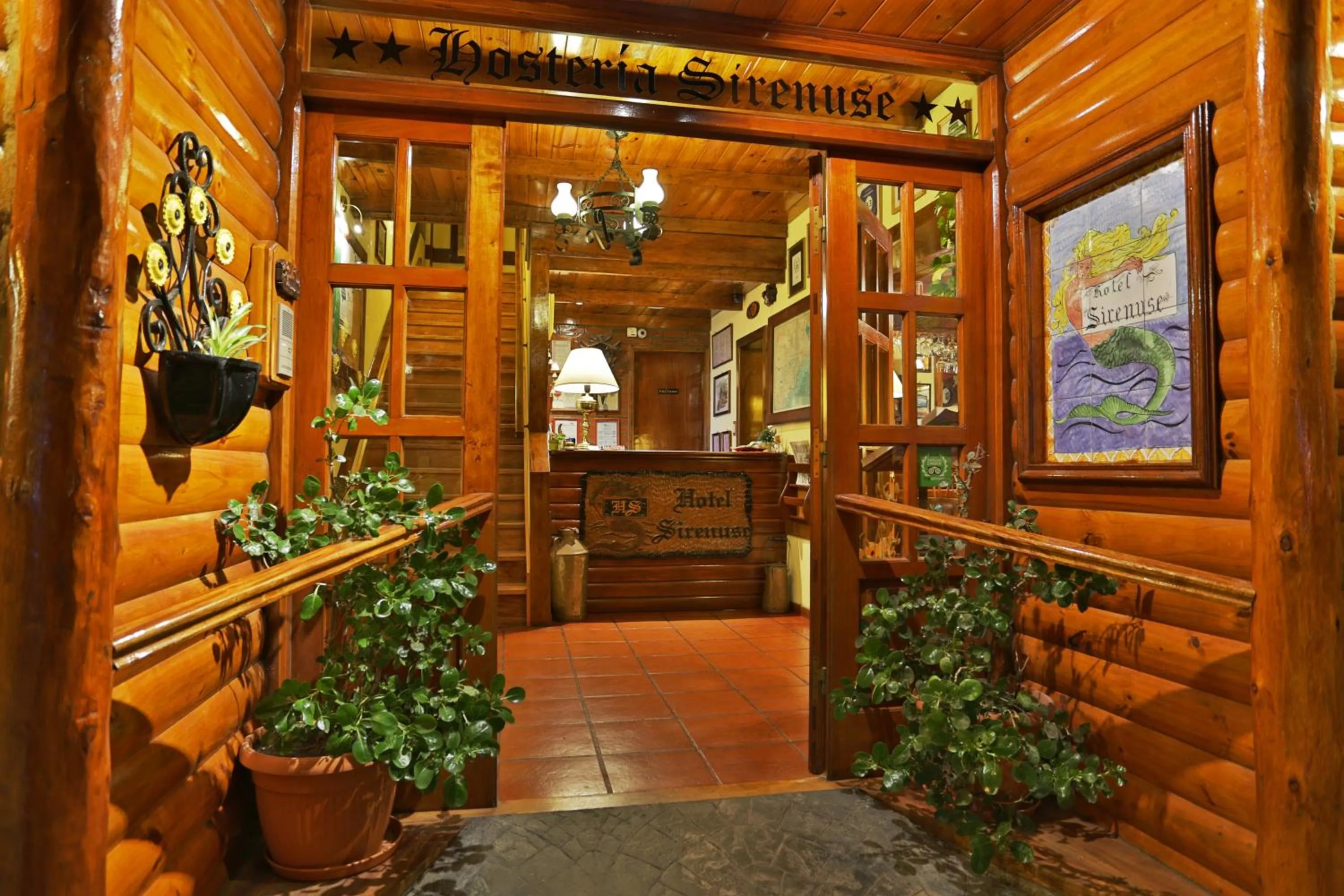 Lobby or reception in Hosteria Sirenuse