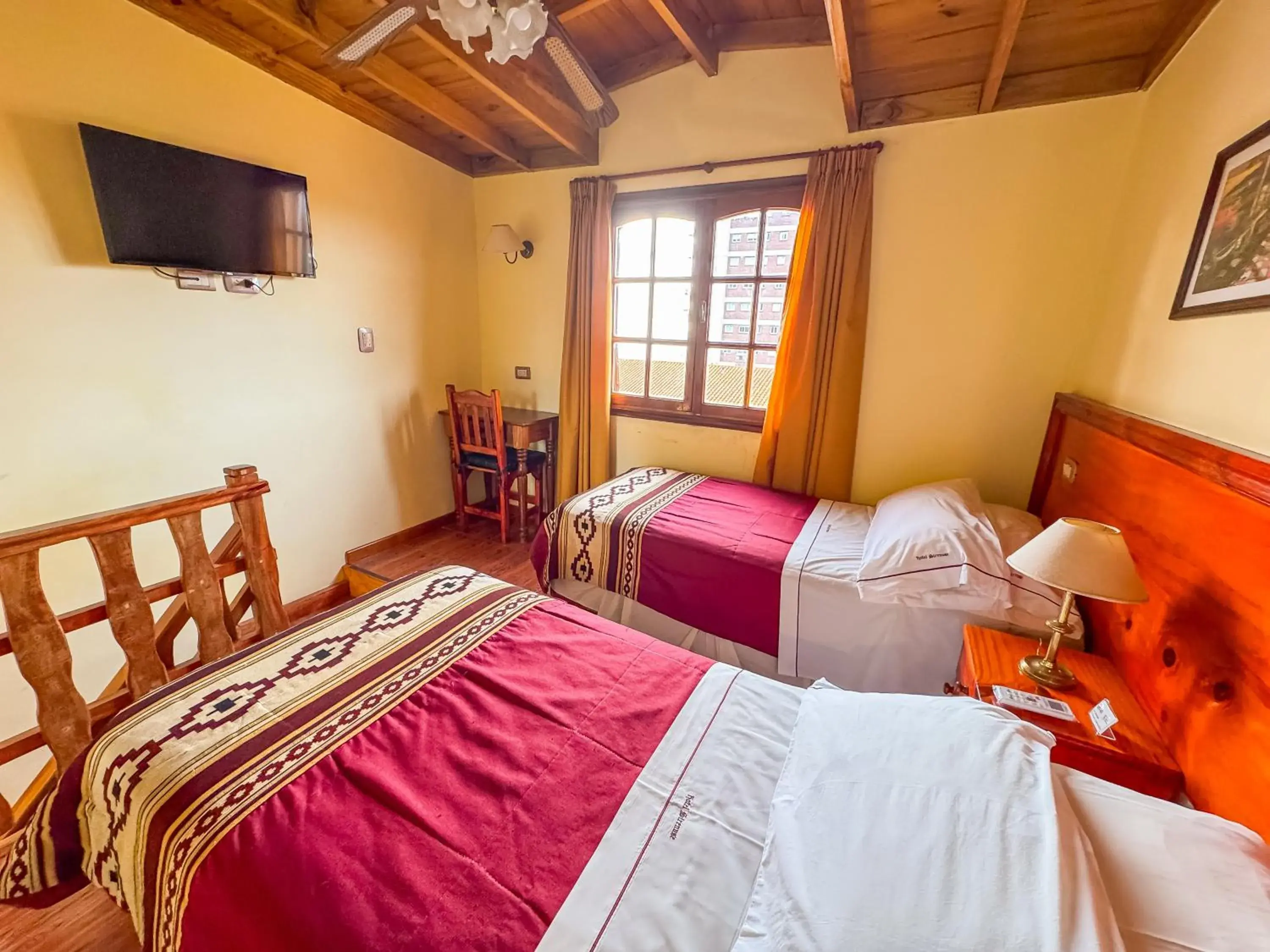 Bed in Hosteria Sirenuse Bed in Hosteria Sirenuse