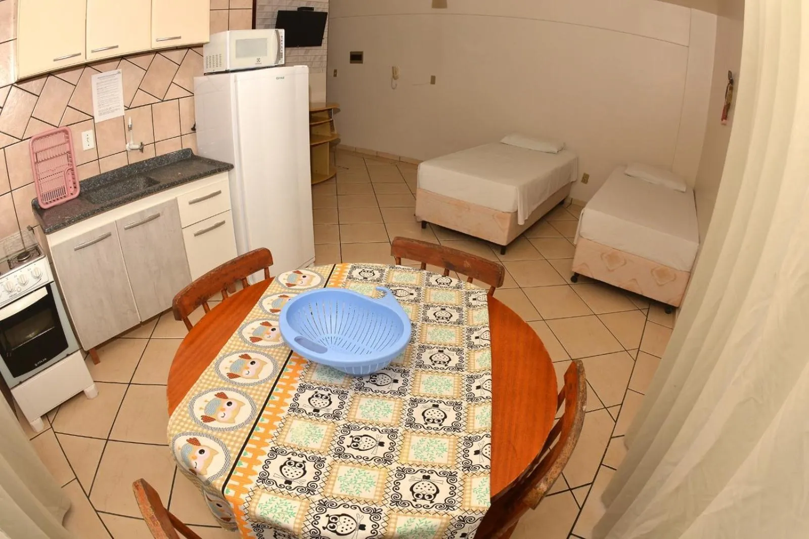 Bed in Hotel Dom Fish