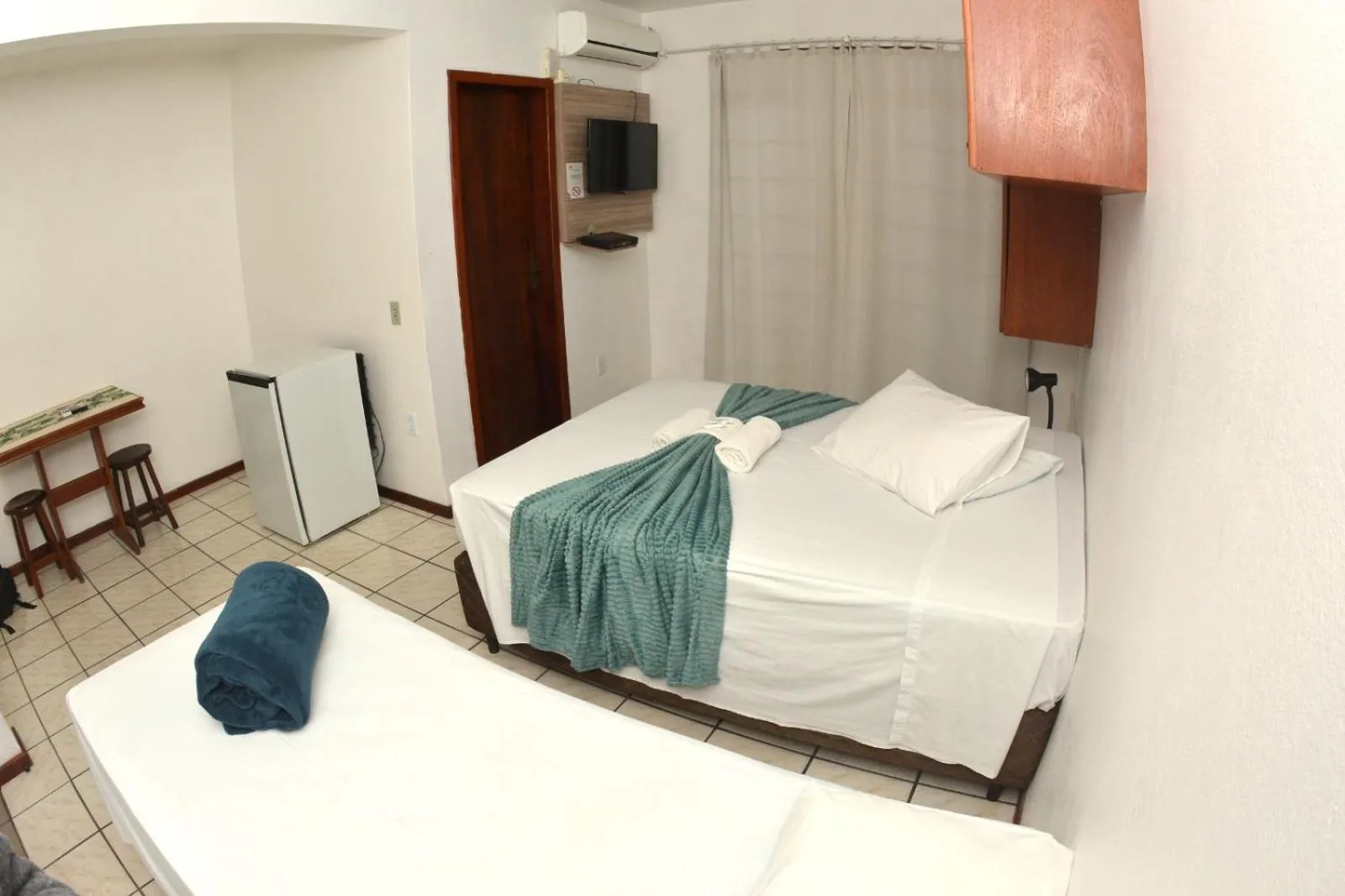 Bed in Hotel Dom Fish