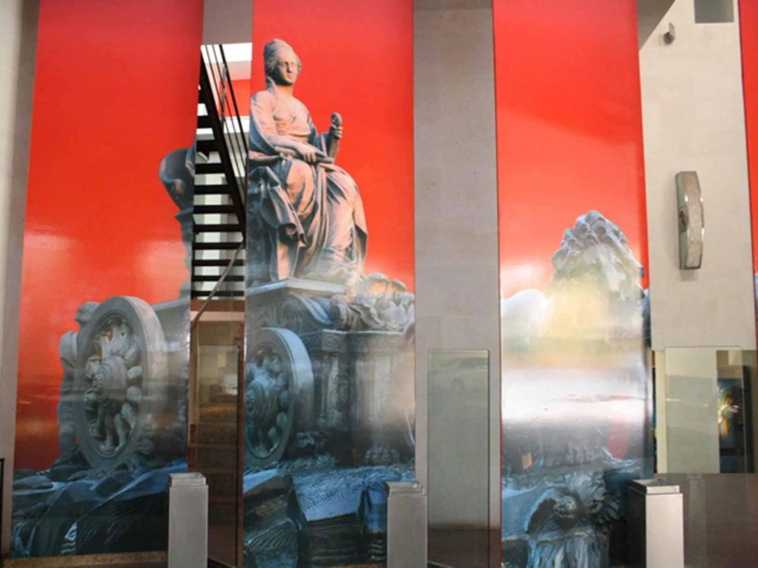 Decorative detail in Hotel Villa de Madrid