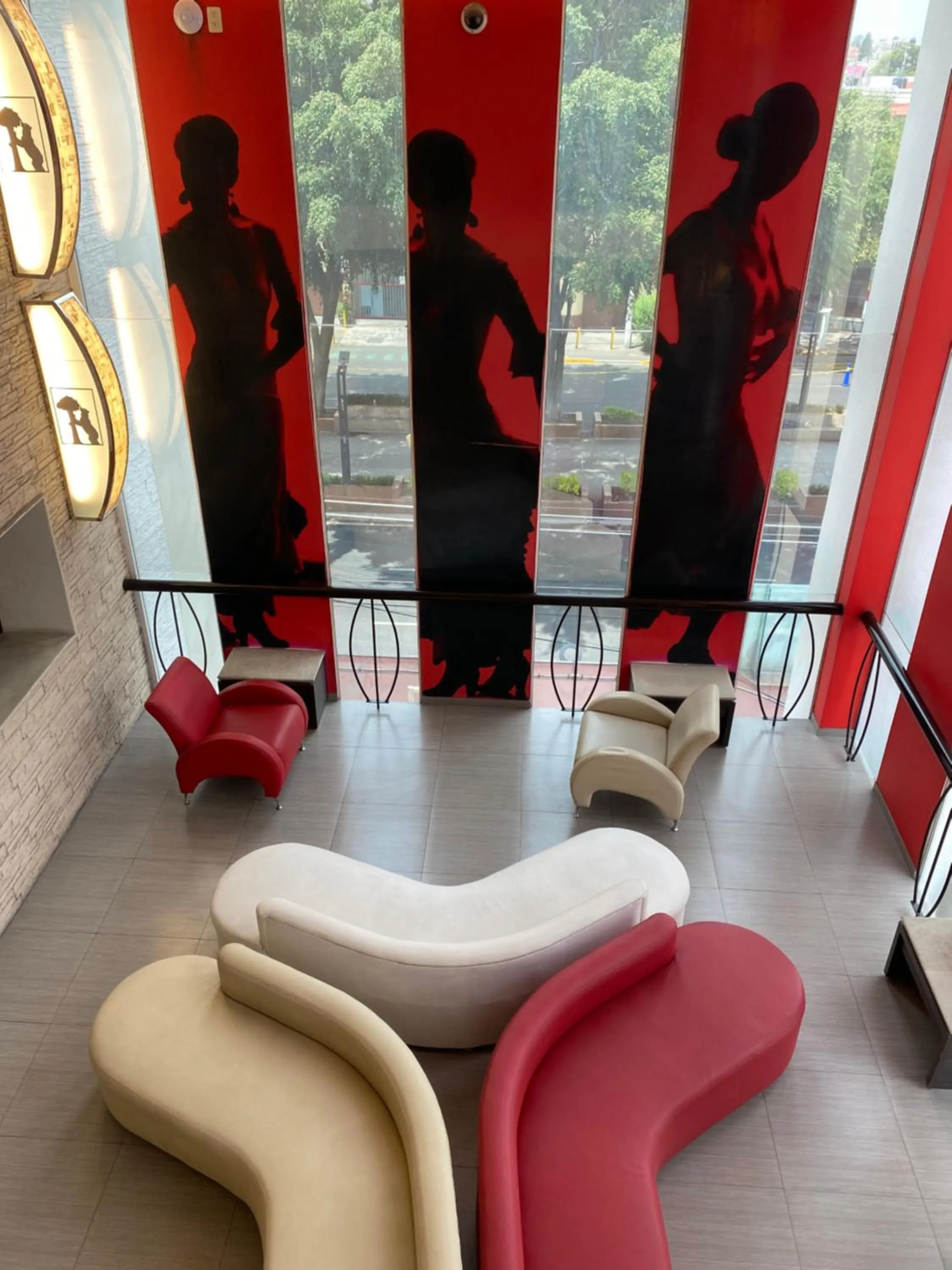 Living room in Hotel Villa de Madrid