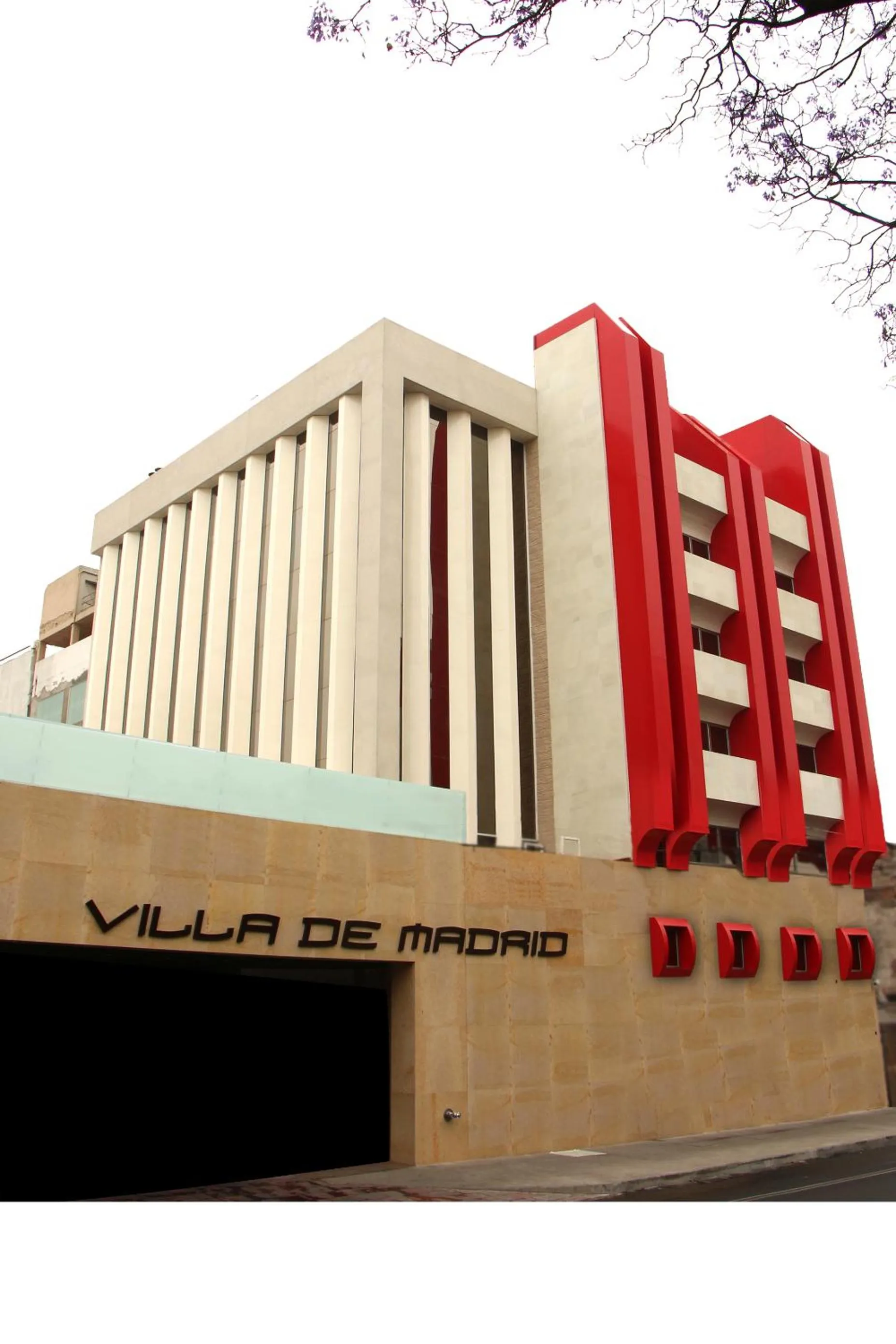 Facade/entrance in Hotel Villa de Madrid