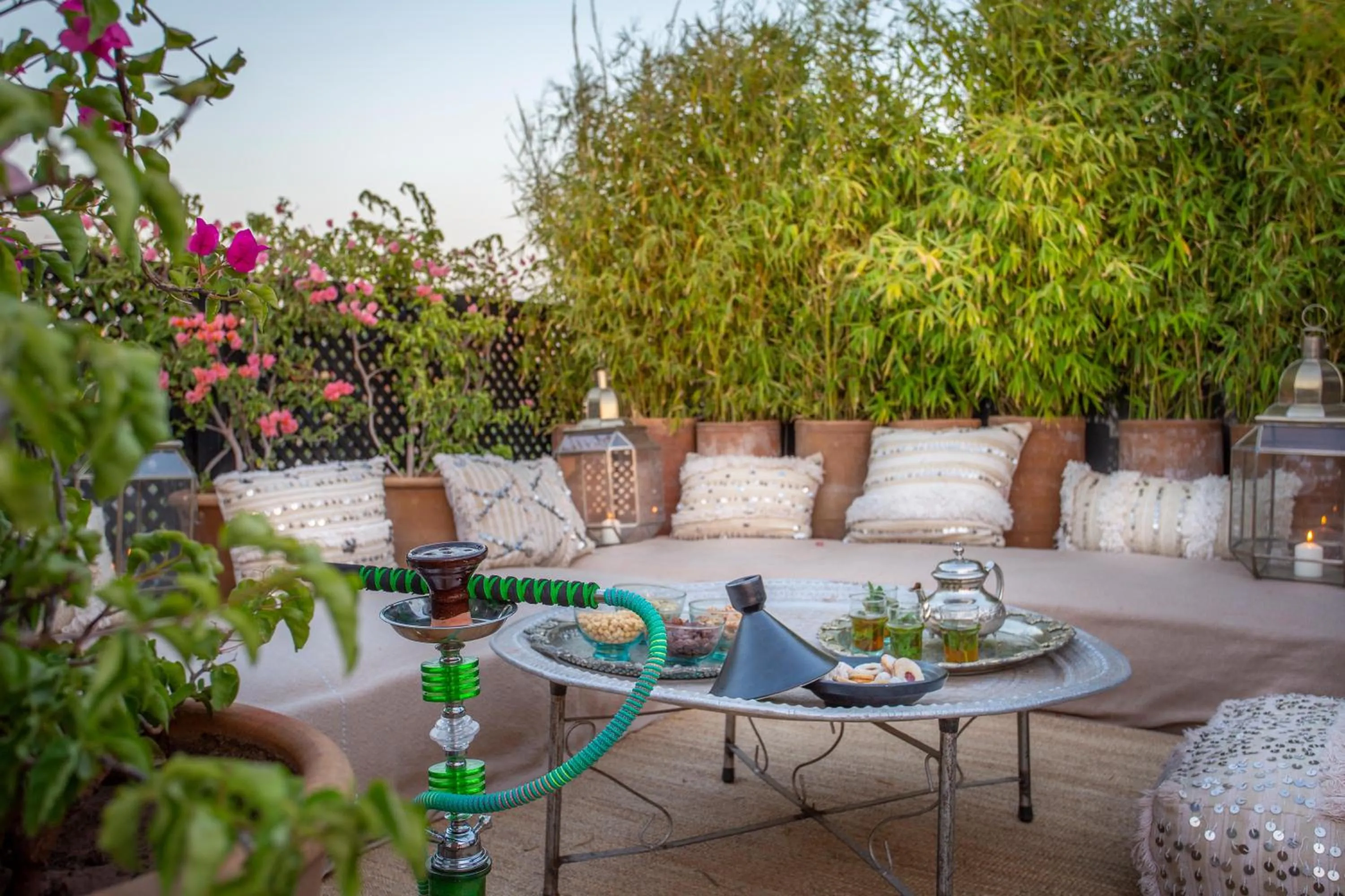 Patio in Riad Tajania