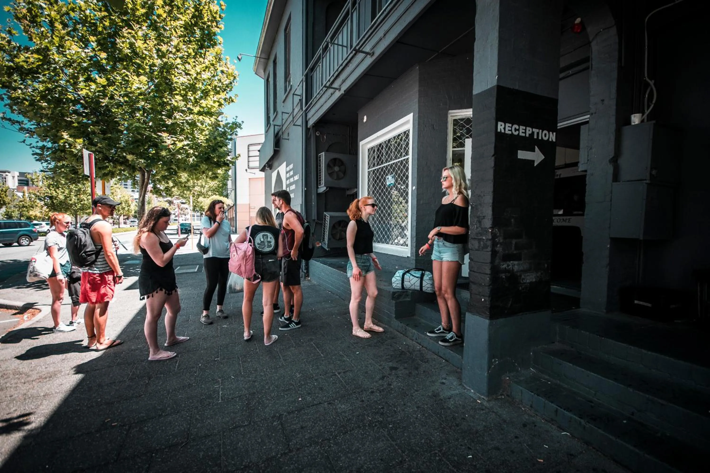 Facade/entrance in The Hive Hostel - Traveler Friendly, Passport Only