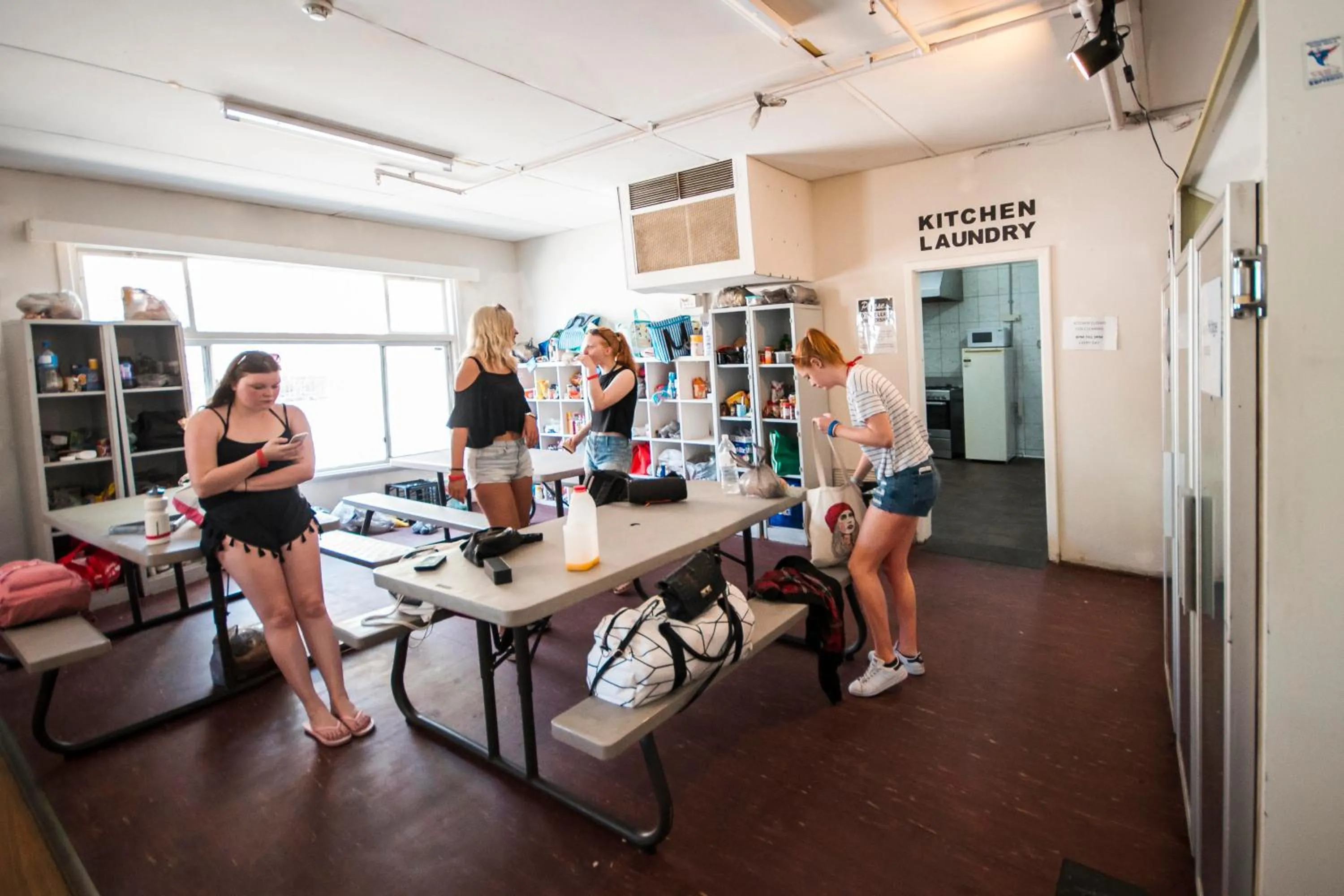 Communal lounge/ TV room in The Hive Hostel - Traveler Friendly, Passport Only