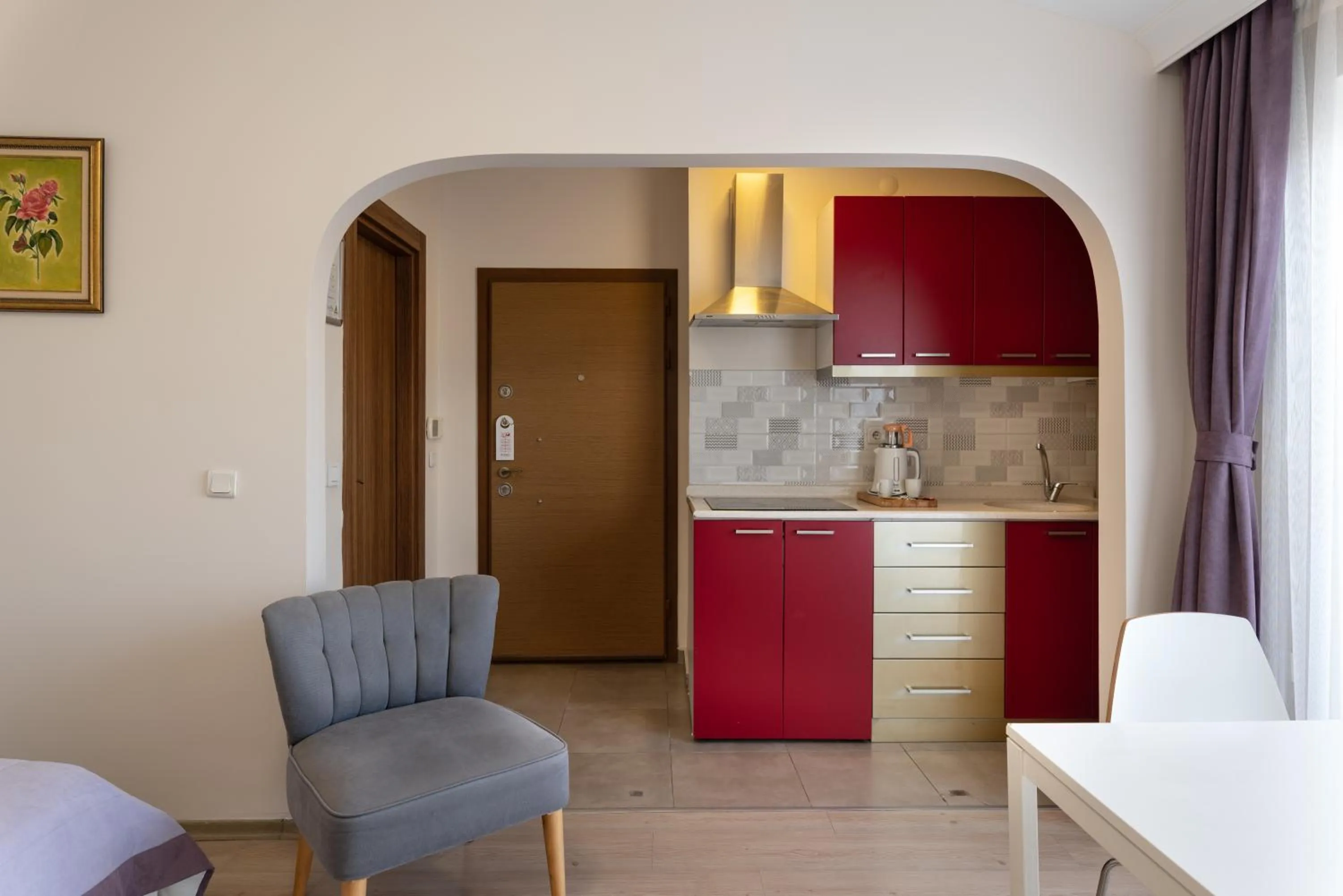 Kitchen or kitchenette in A Hotels & Suite