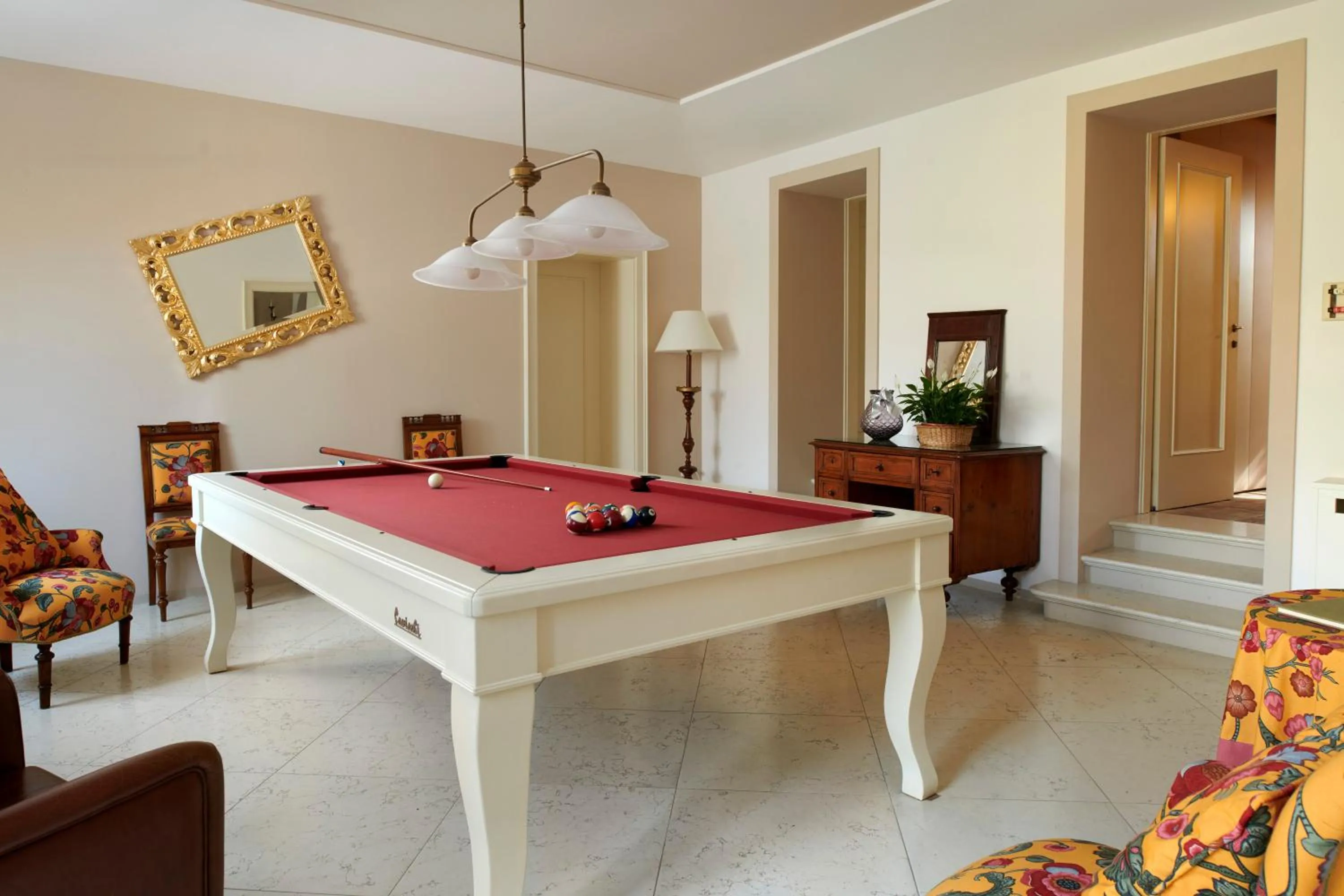 Billiard in Villa Lovi