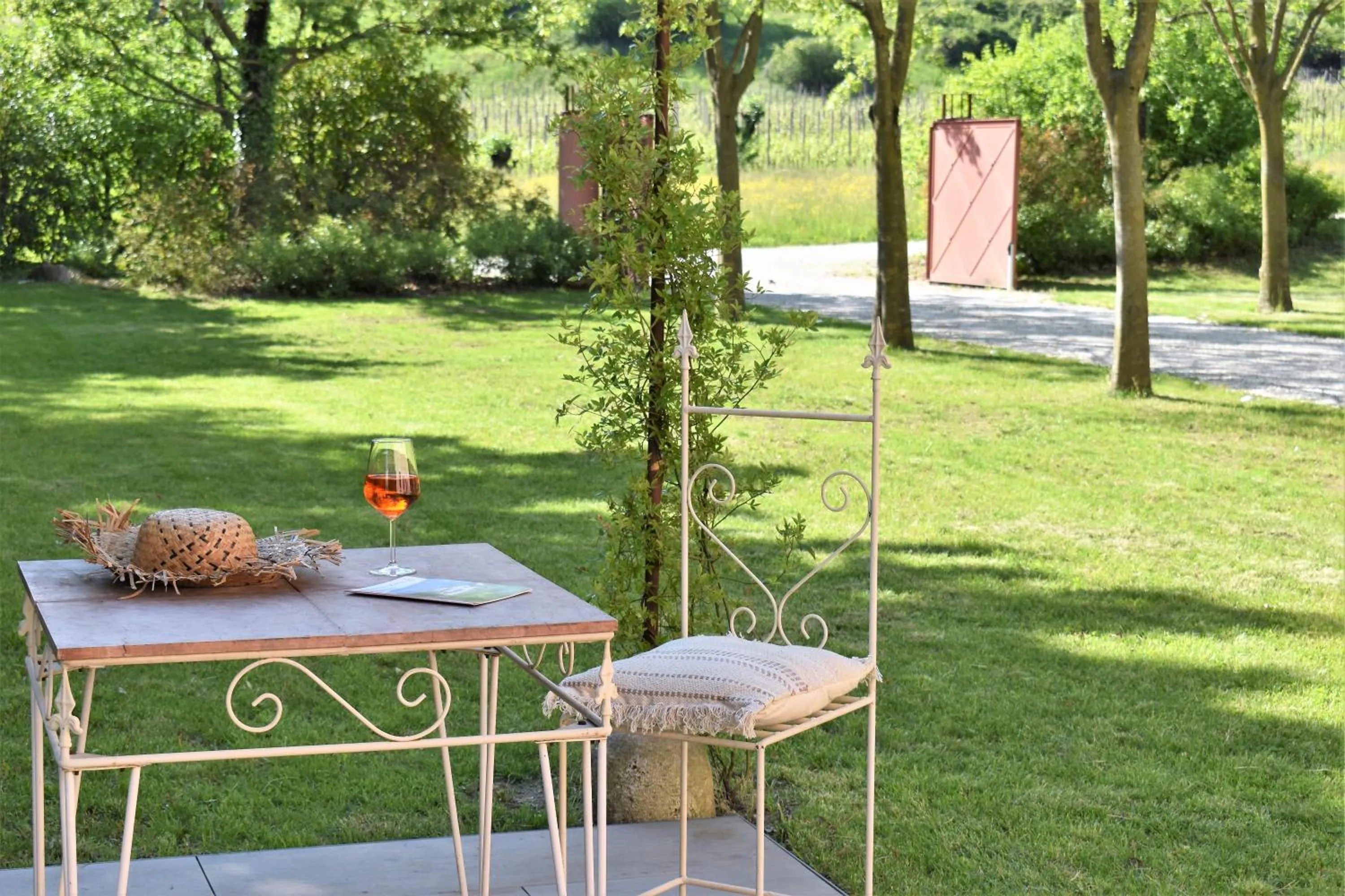 Natural landscape in Villa Lovi