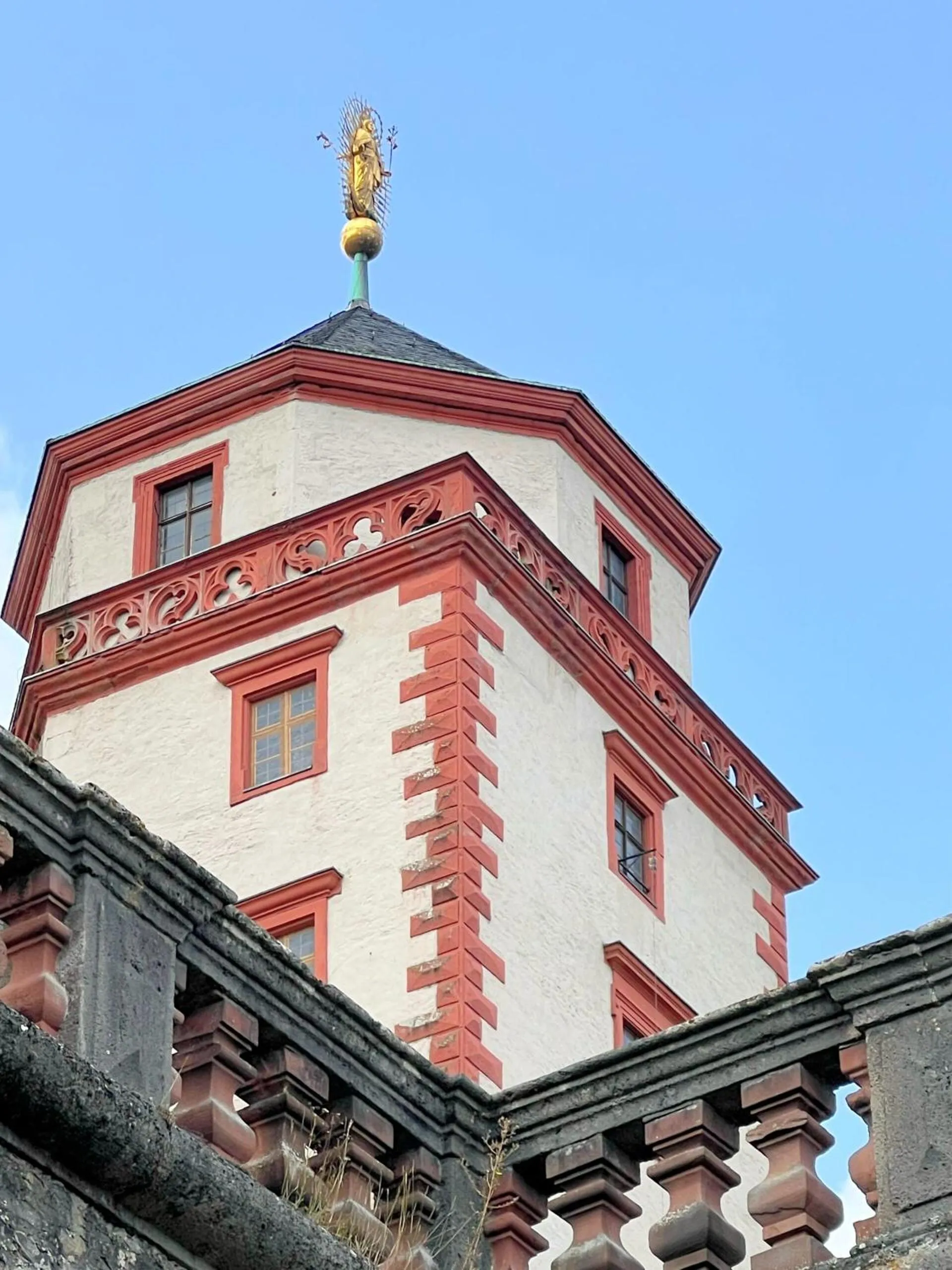 Landmark view in Greifensteiner Hof